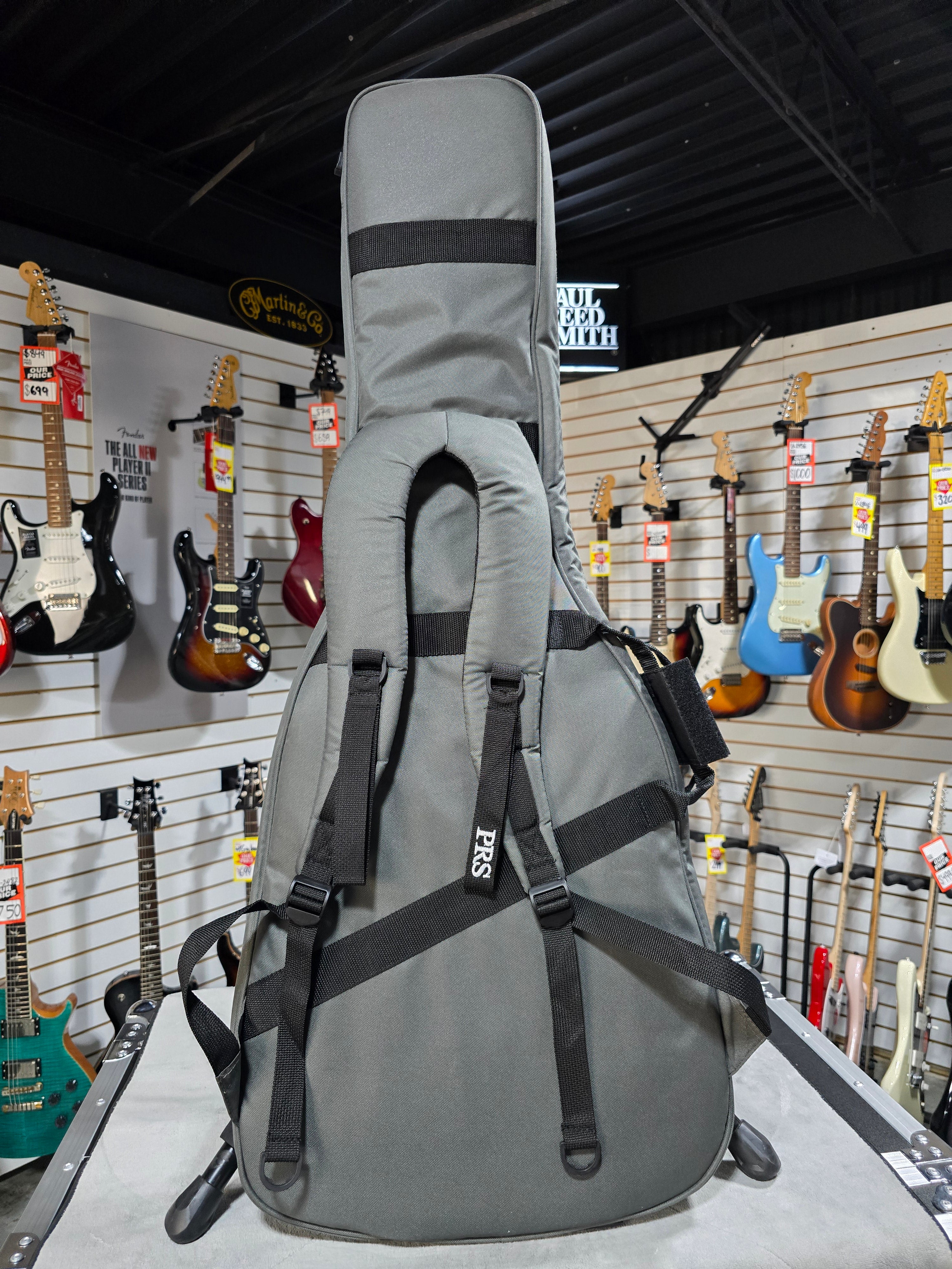 PRS SE Silver Sky Left-handed Electric Guitar - Moon White w/Gig Bag & PLEK*D #795