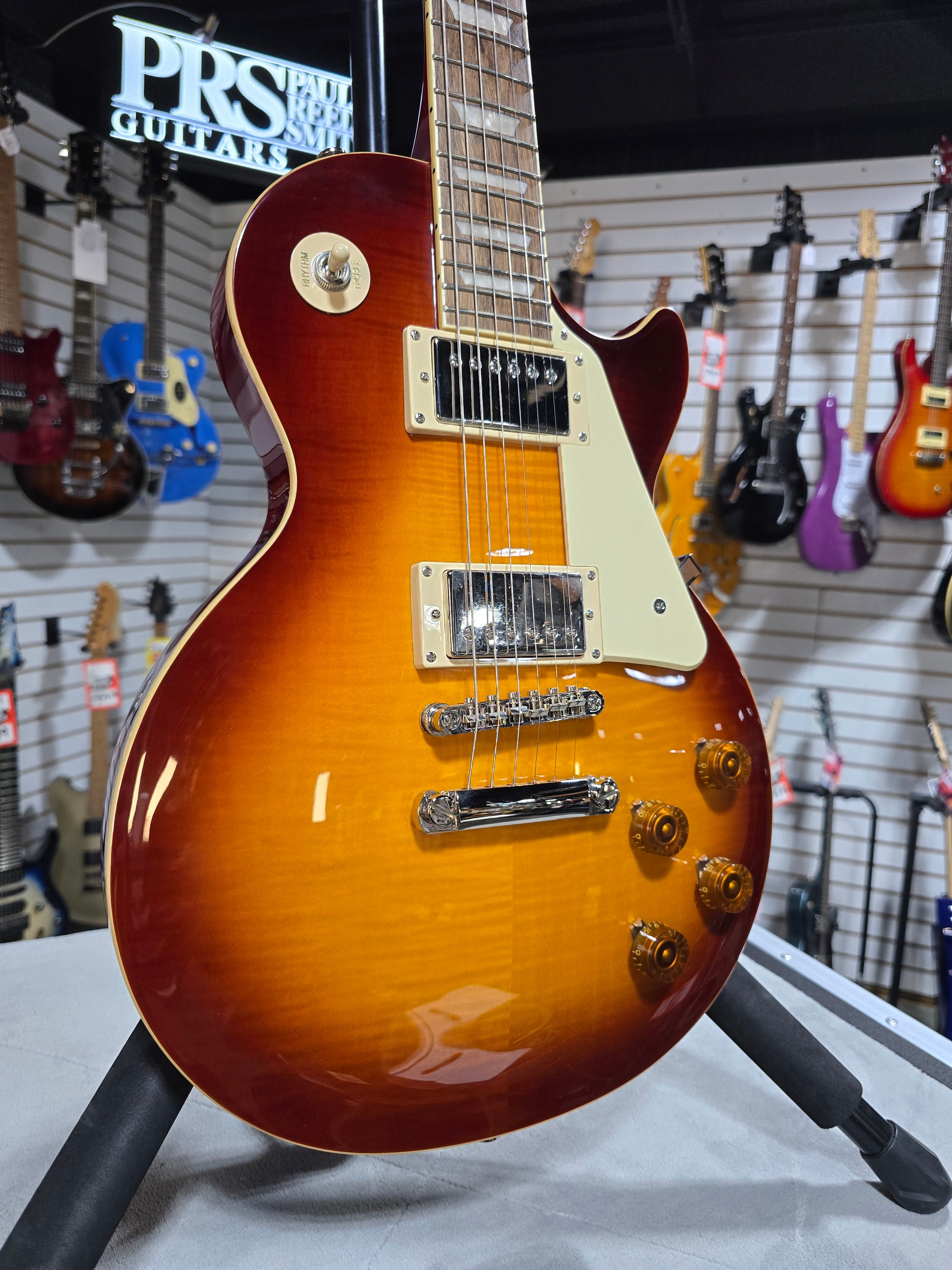 Epiphone Les Paul Standard - Washed Cherry Sunburst w/ Gig Bag & PLEK*D #026