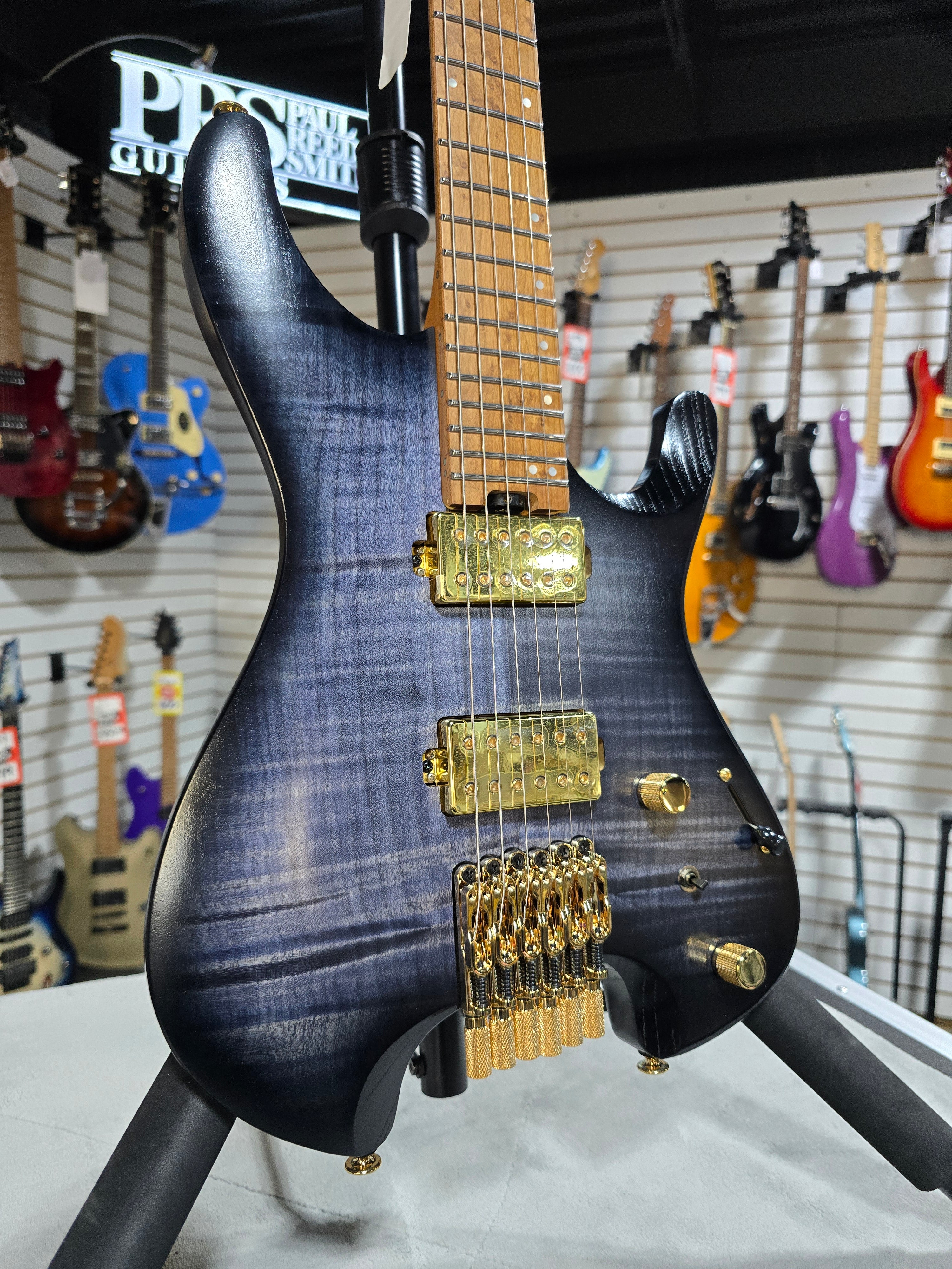 Ibanez Q52FMG - Deep Twilight Burst Low Gloss w/ Gig Bag & PLEK*D #101