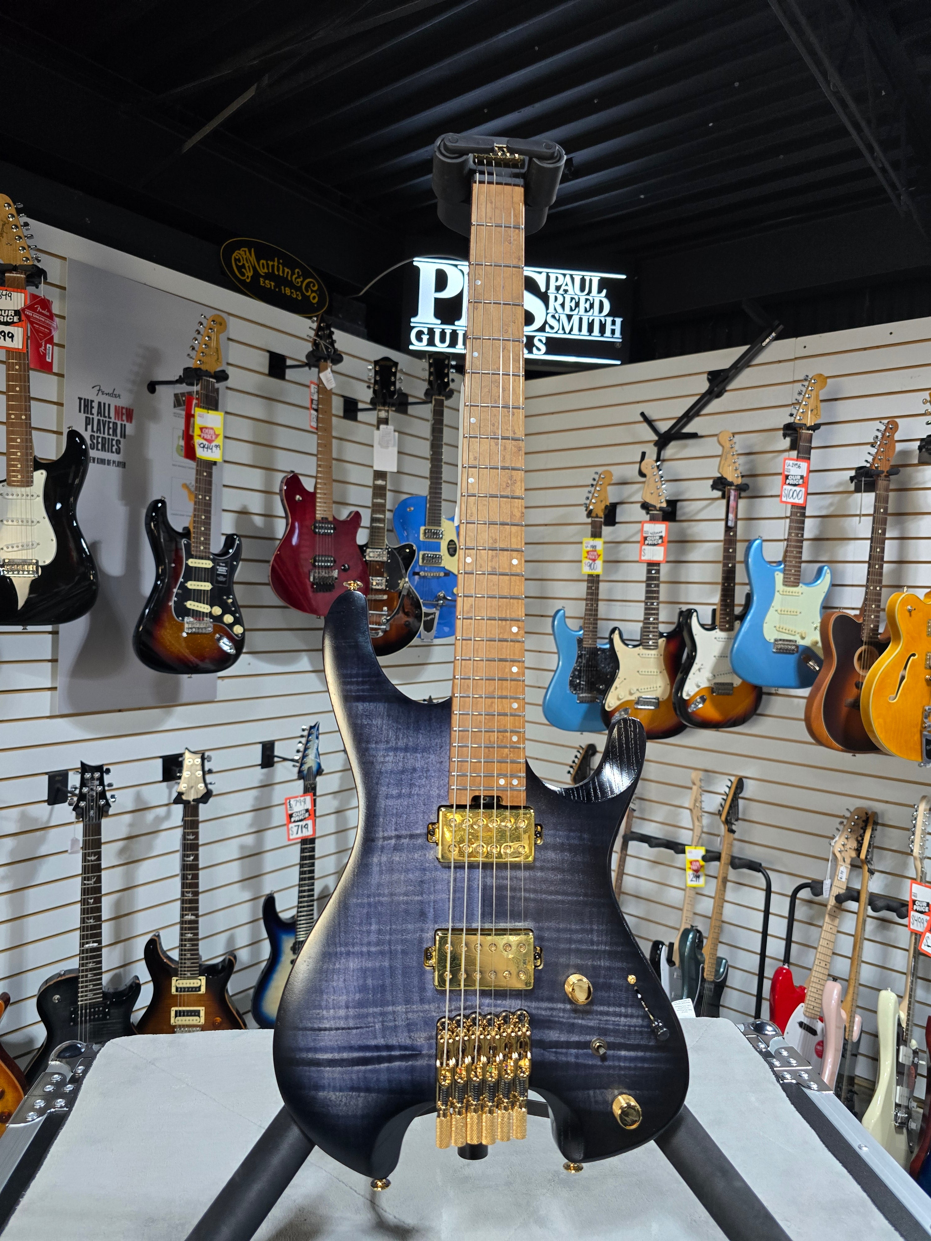 Ibanez Q52FMG - Deep Twilight Burst Low Gloss w/ Gig Bag & PLEK*D #101