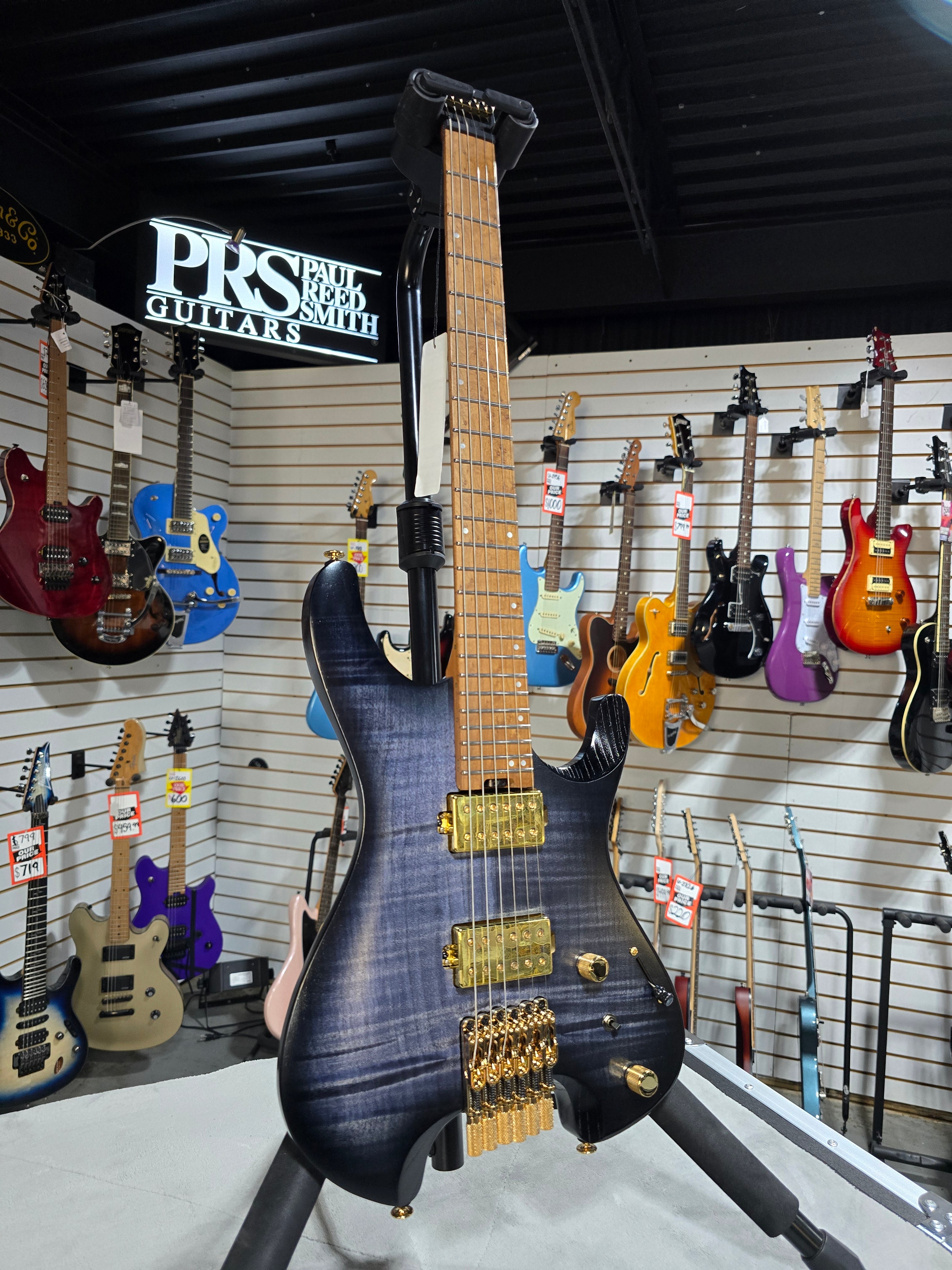 Ibanez Q52FMG - Deep Twilight Burst Low Gloss w/ Gig Bag & PLEK*D #101