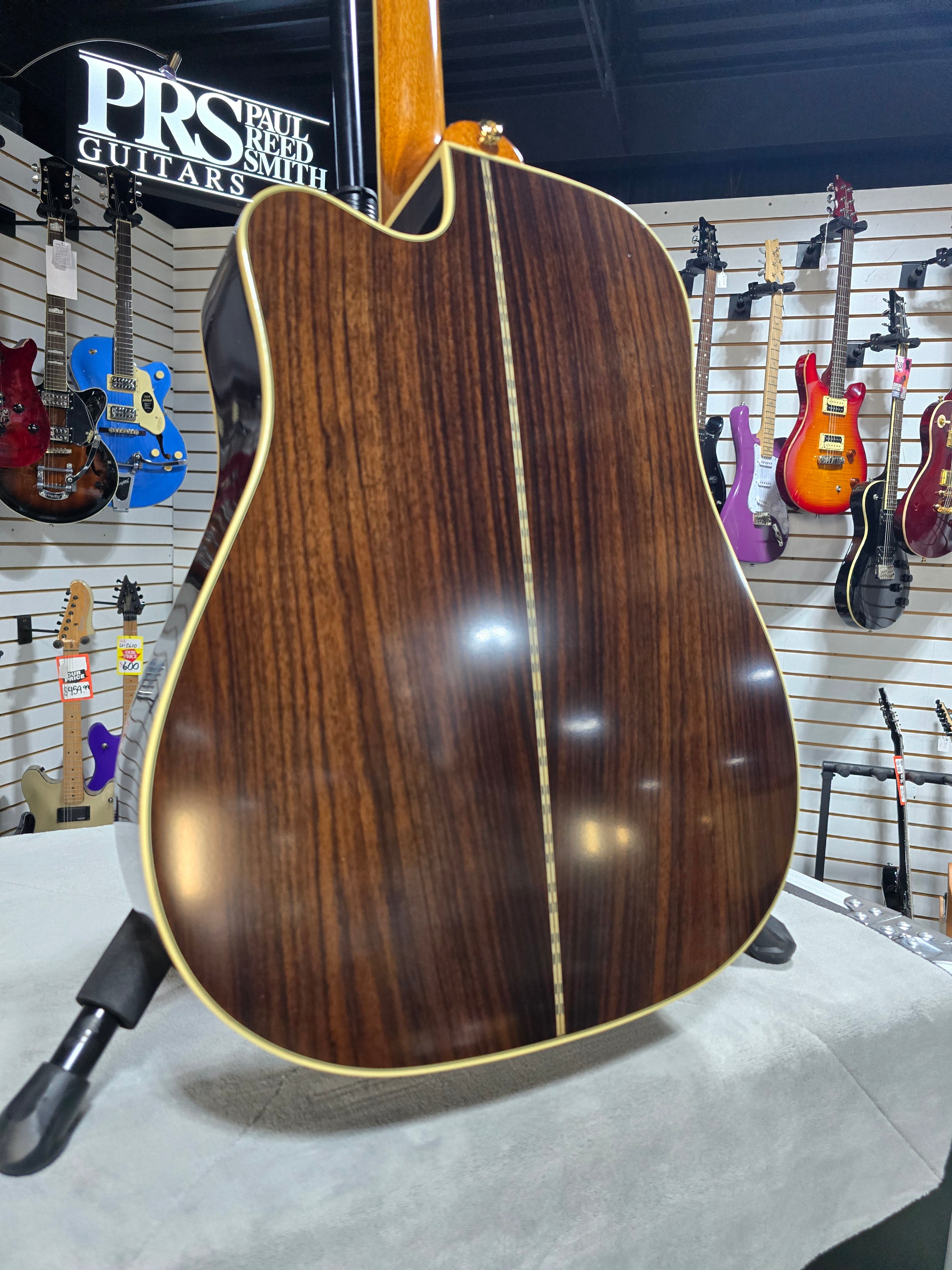 Epiphone Hummingbird Deluxe EC - Autumn Burst w/ OSSC & PLEK*D #867