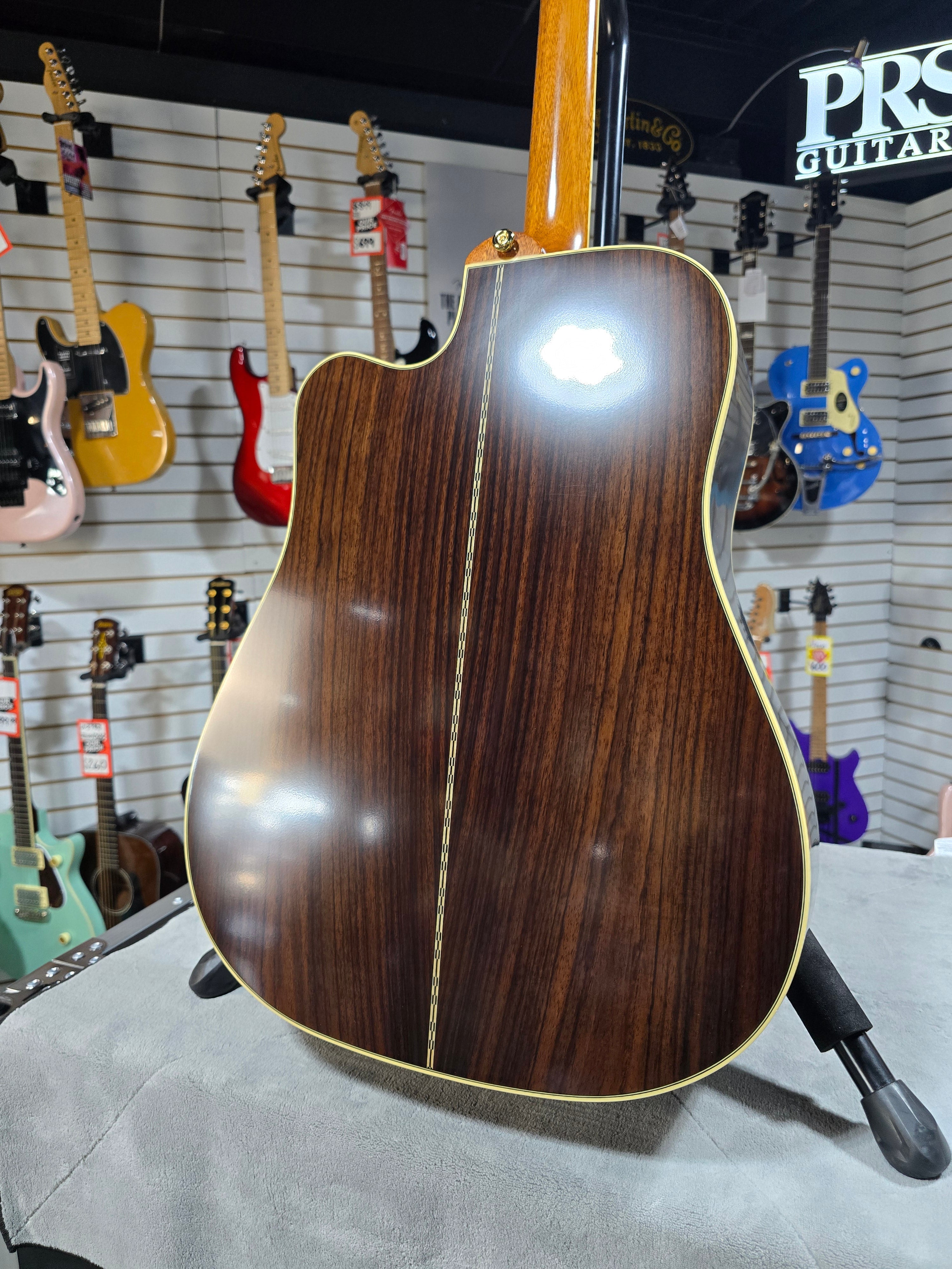 Epiphone Hummingbird Deluxe EC - Autumn Burst w/ OSSC & PLEK*D #867