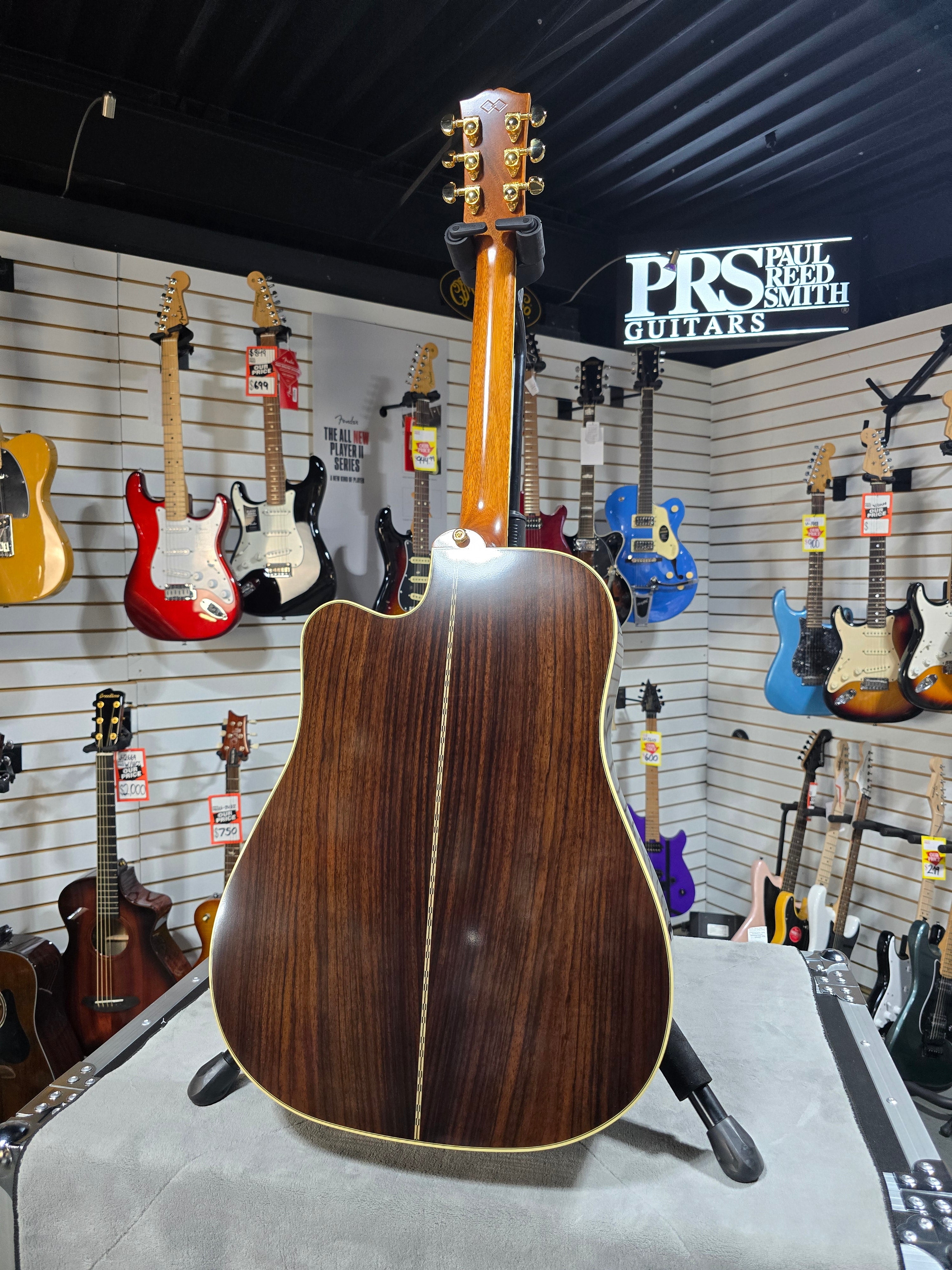 Epiphone Hummingbird Deluxe EC - Autumn Burst w/ OSSC & PLEK*D #867