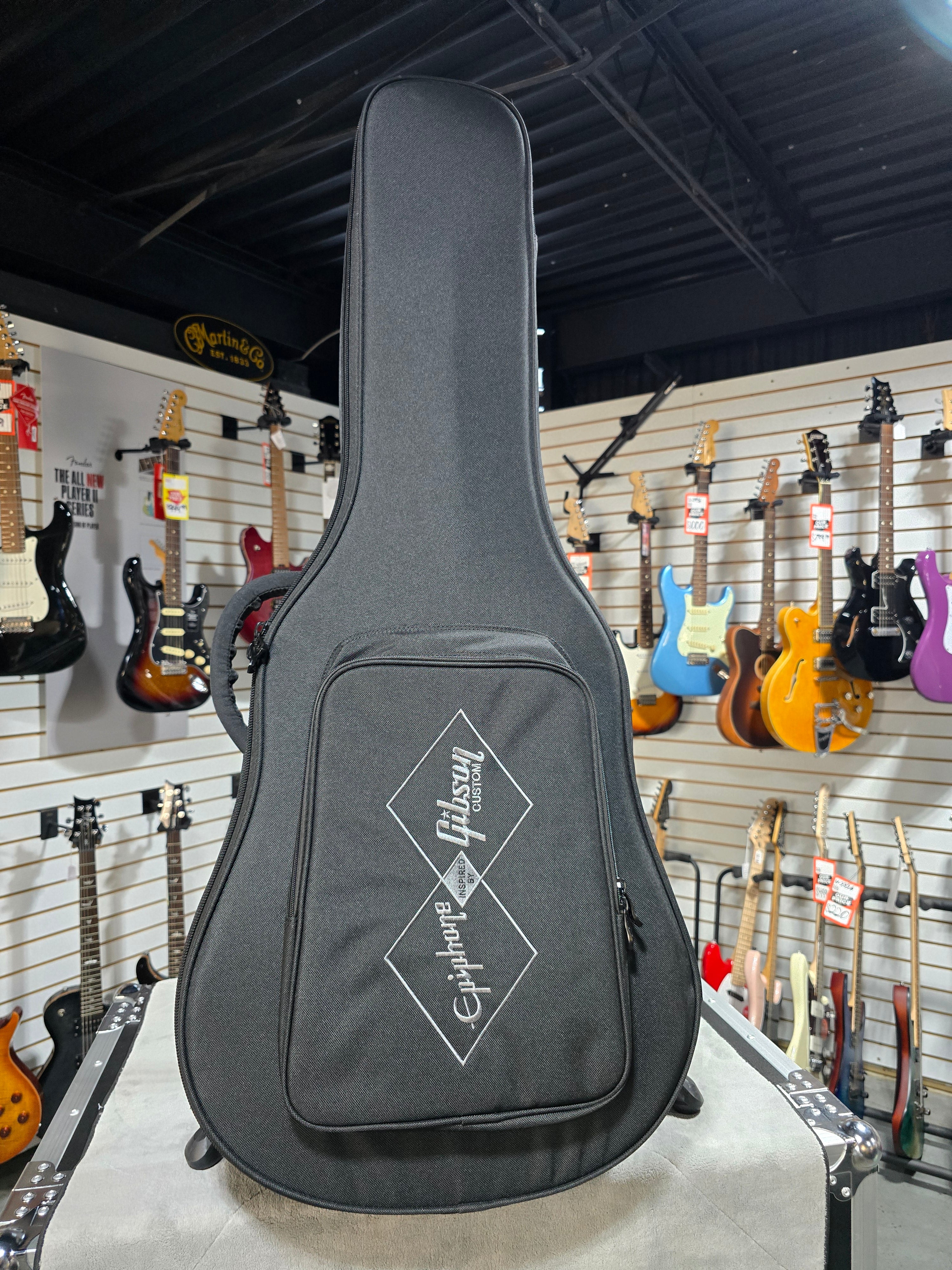 Epiphone Hummingbird Deluxe EC - Autumn Burst w/ OSSC & PLEK*D #867