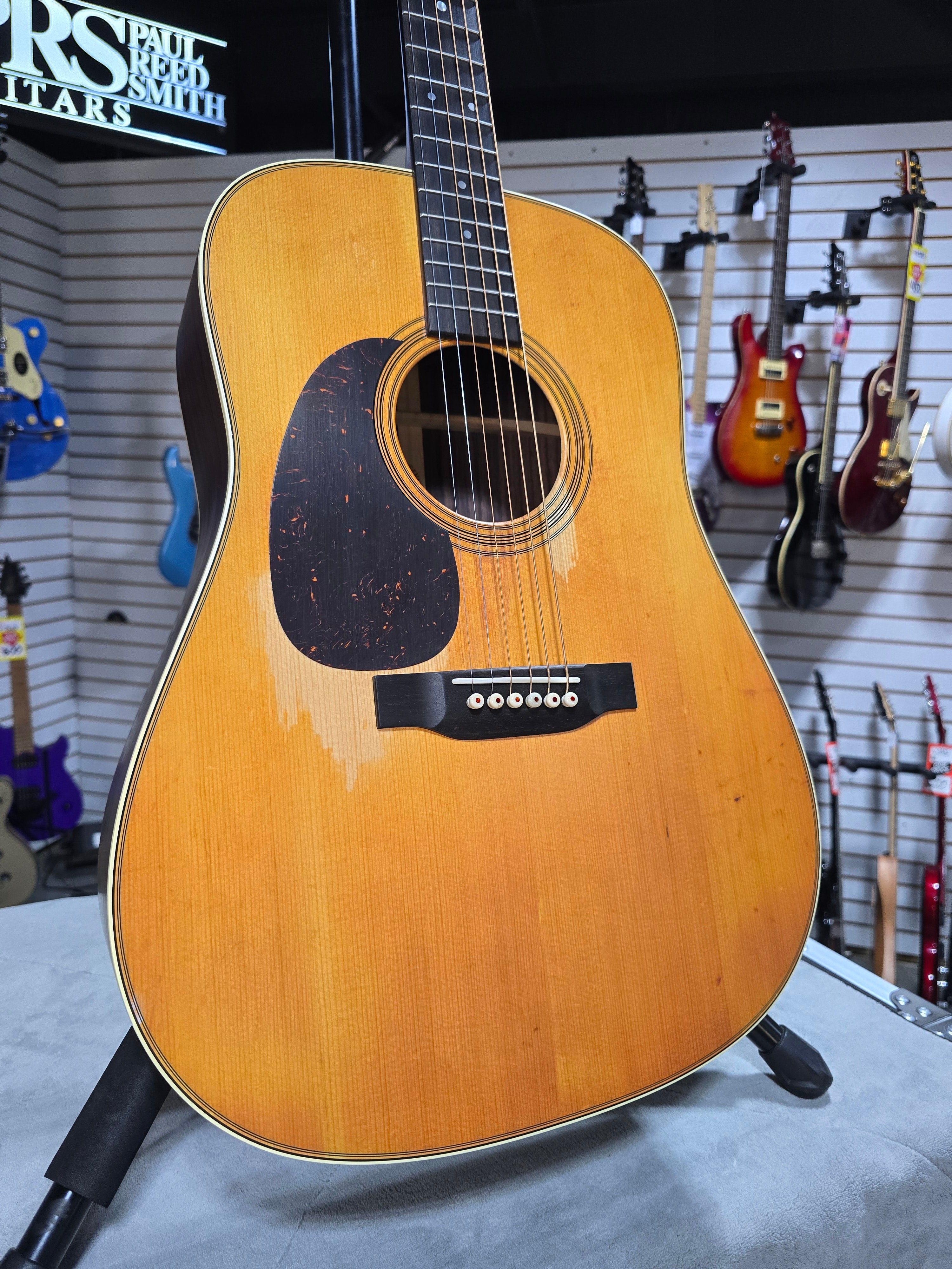 Martin D-28 Street Legend Standard Series Left Handed Acoustic Guitar - Custom Ink (2025) w/OHSC & PLEK*D #978