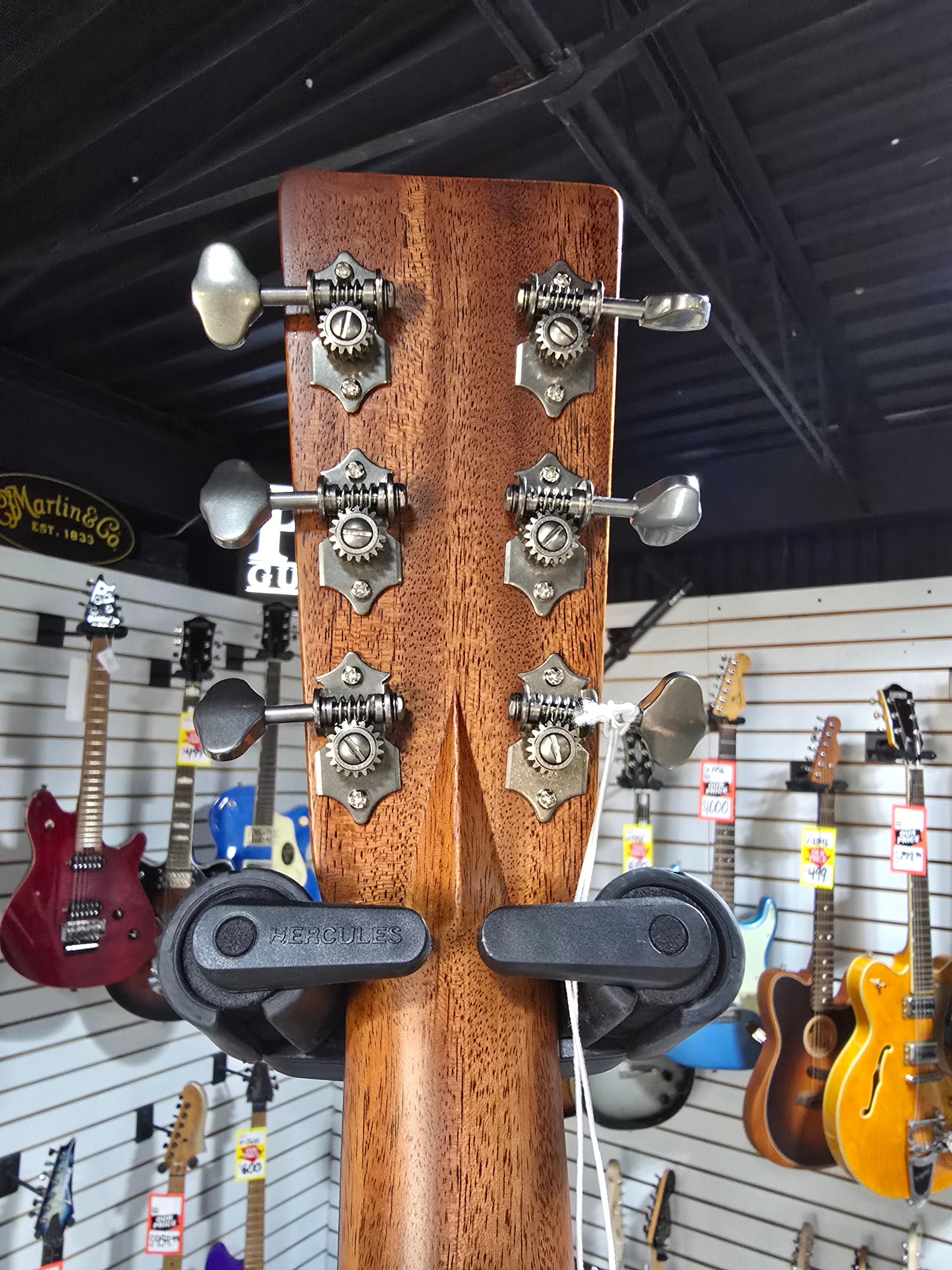 Martin D-28 Street Legend Standard Series Left Handed Acoustic Guitar - Custom Ink (2025) w/OHSC & PLEK*D #978