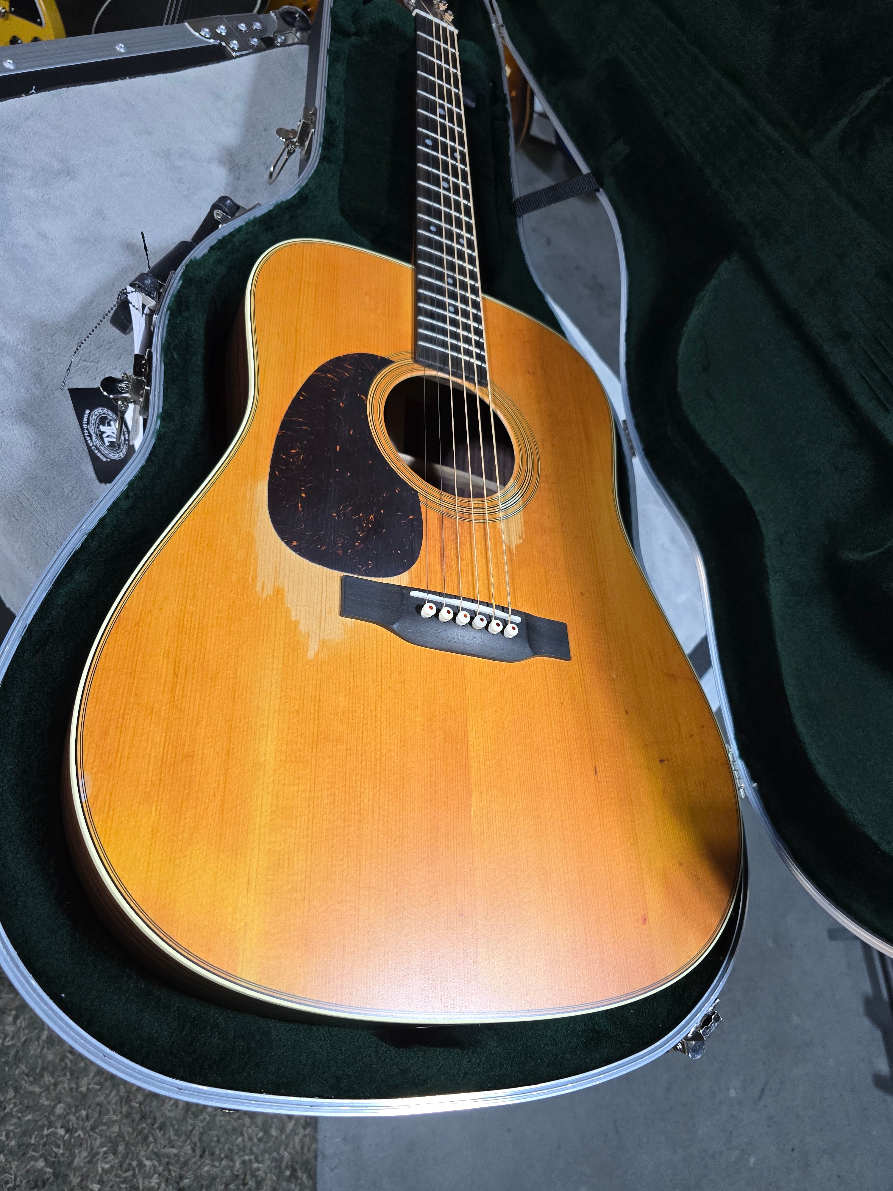Martin D-28 Street Legend Standard Series Left Handed Acoustic Guitar - Custom Ink (2025) w/OHSC & PLEK*D #978
