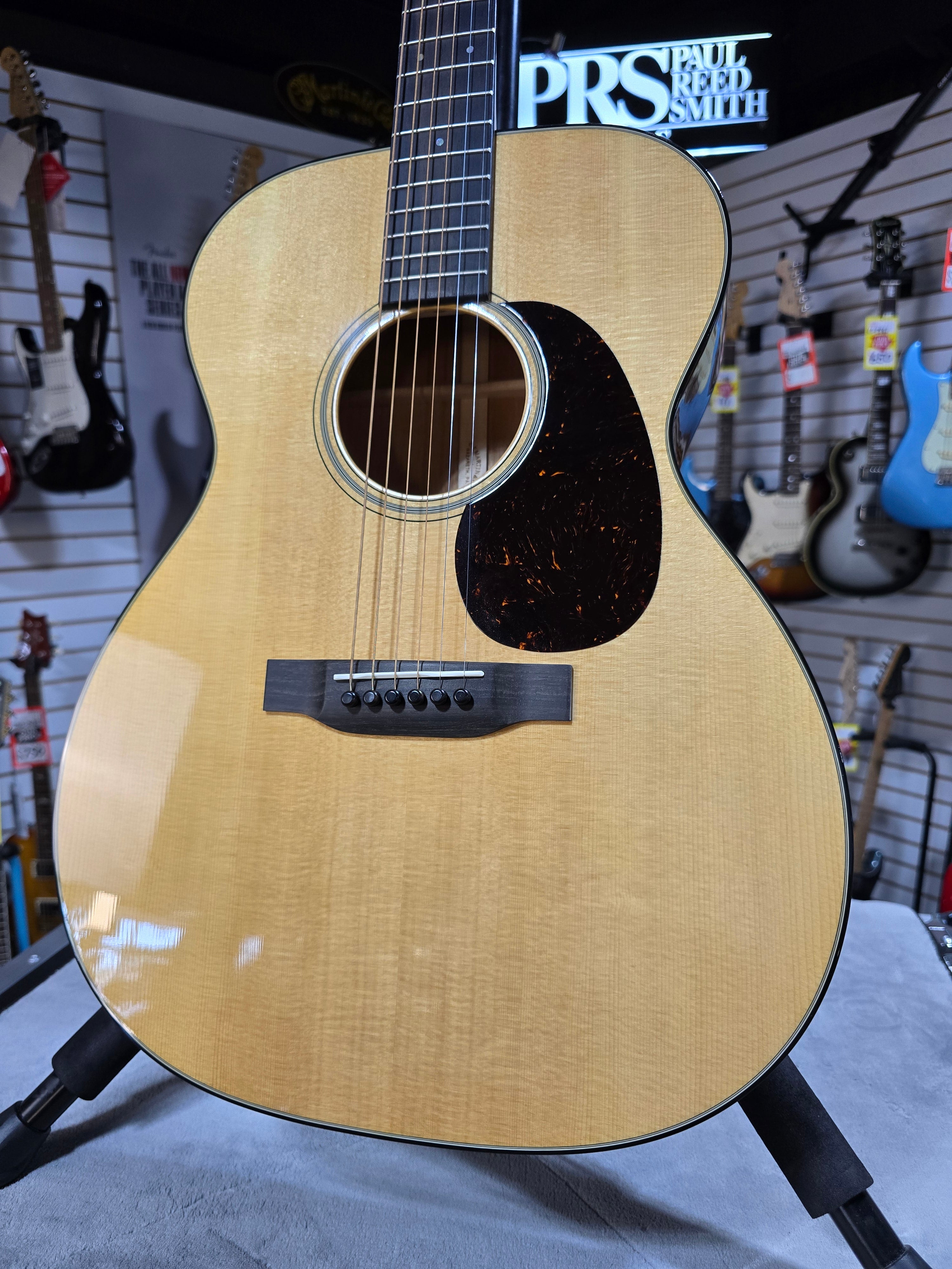 2025 Martin 000-18 Standard Series Acoustic Guitar - Natural Aging Toner w/ OHSC & PLEK*D #604
