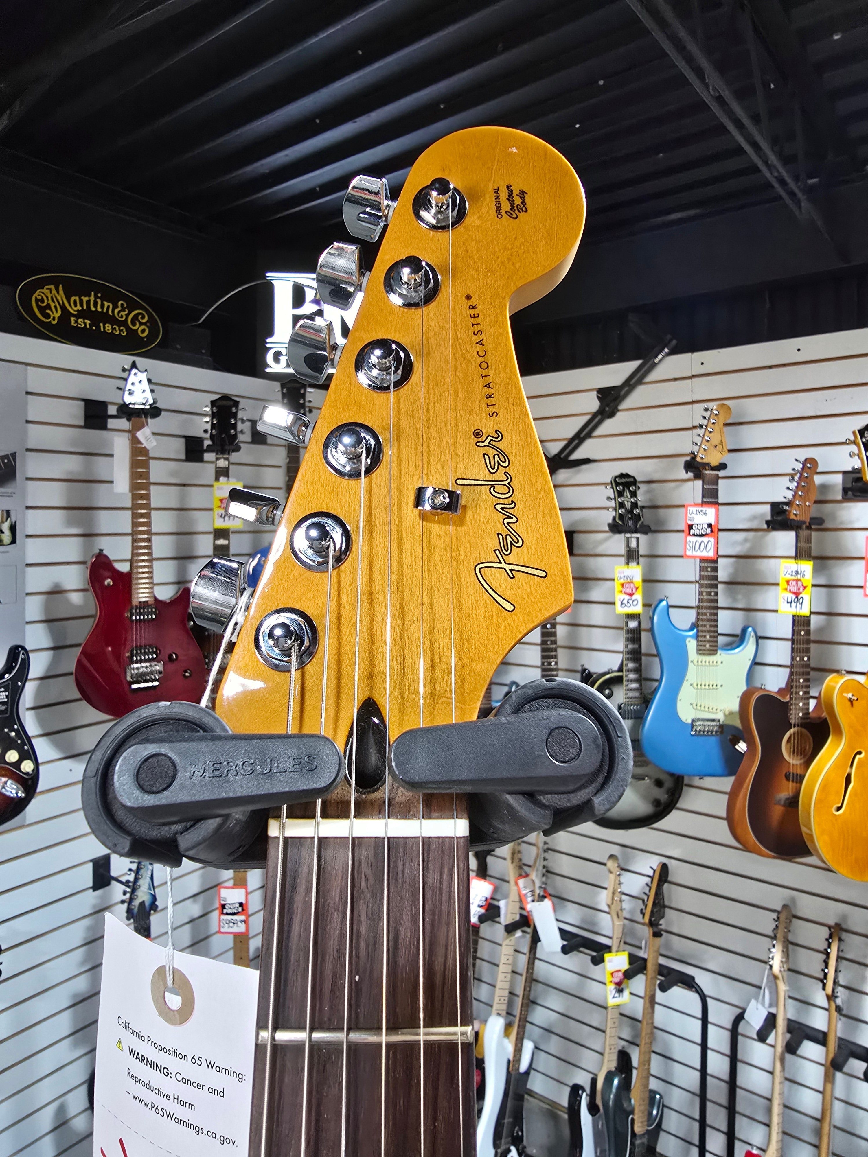 Fender Player II Modified Stratocaster 2025 Electric Guitar - Olympic Pearl w/ Gig Bag & PLEK*D #547