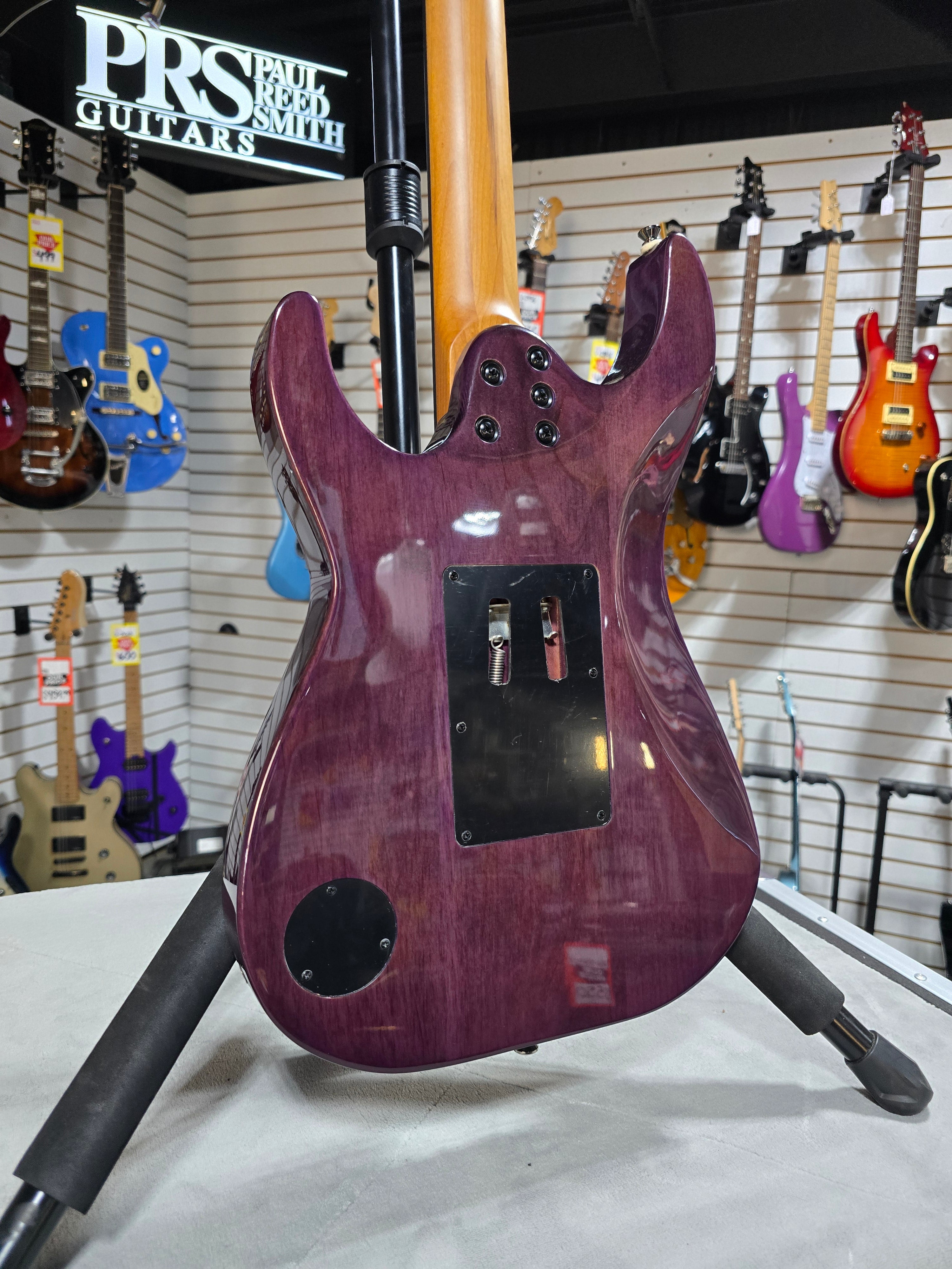 Kramer Volante Quilt HHFR - Ultraviolet Burst w/ Gig Bag & PLEK*D #978