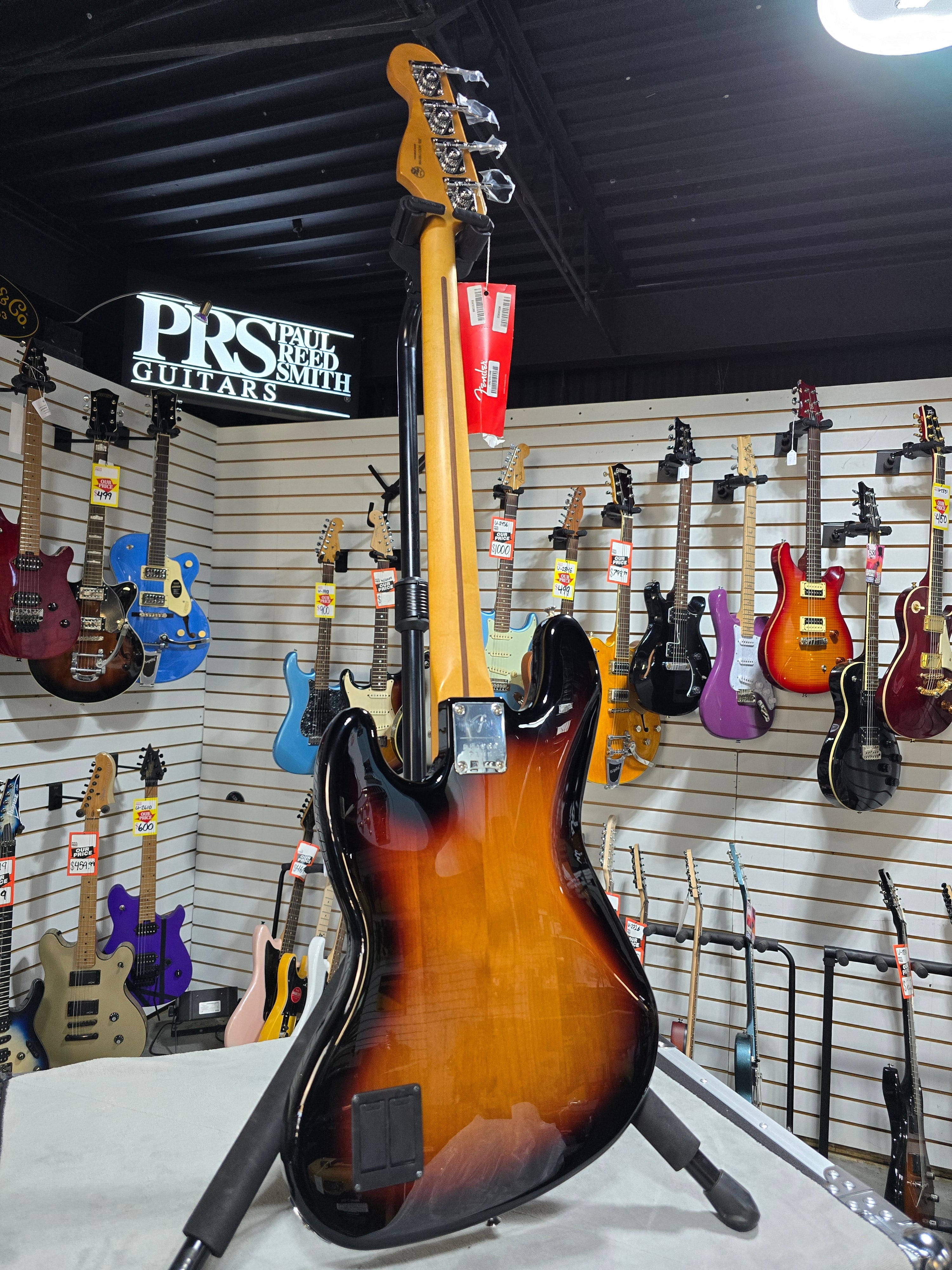 Fender Player Plus Active Jazz Bass - 3 Tone Sunburst w/ Gig Bag & PKEK*D #195