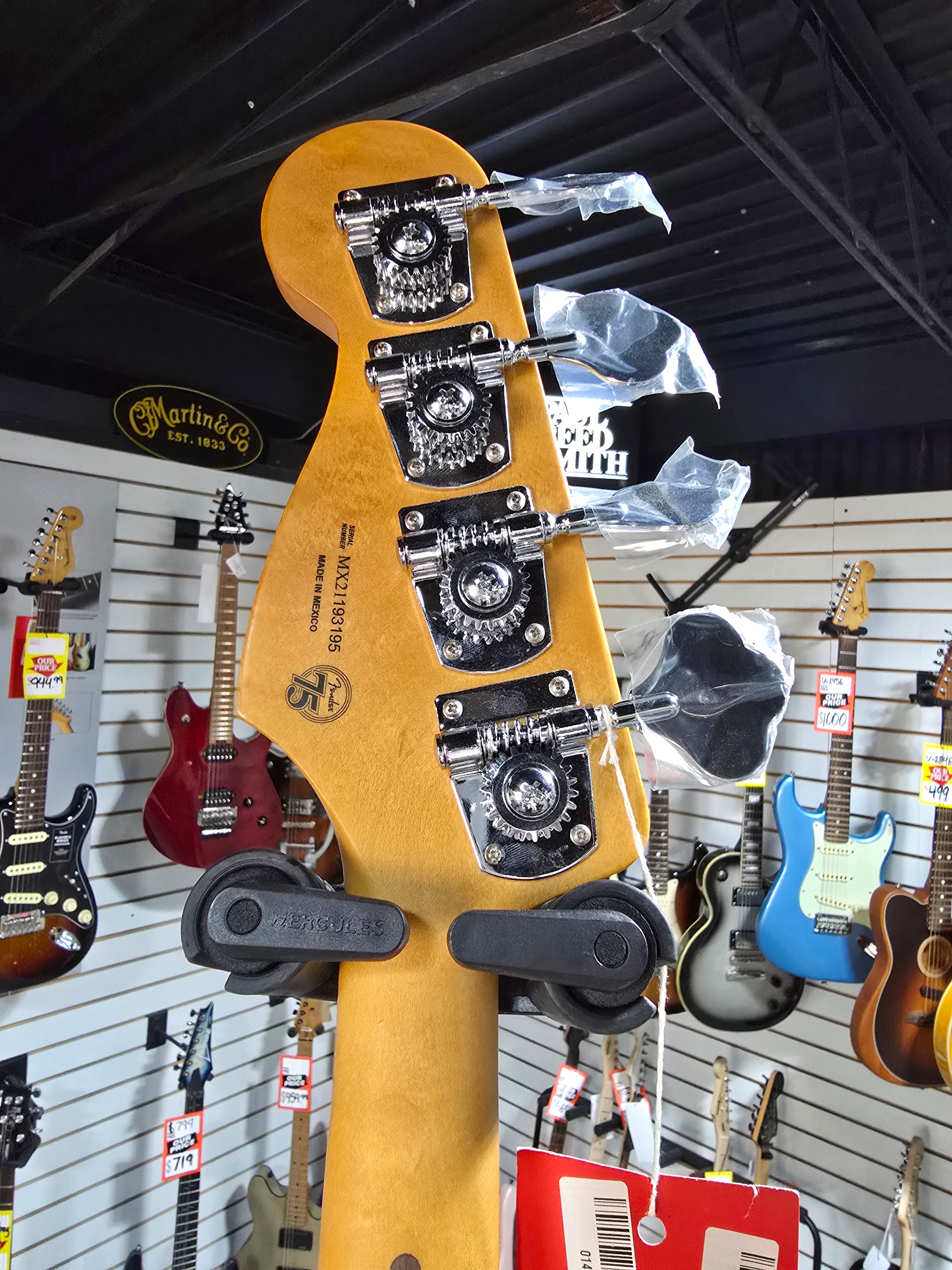 Fender Player Plus Active Jazz Bass - 3 Tone Sunburst w/ Gig Bag & PKEK*D #195