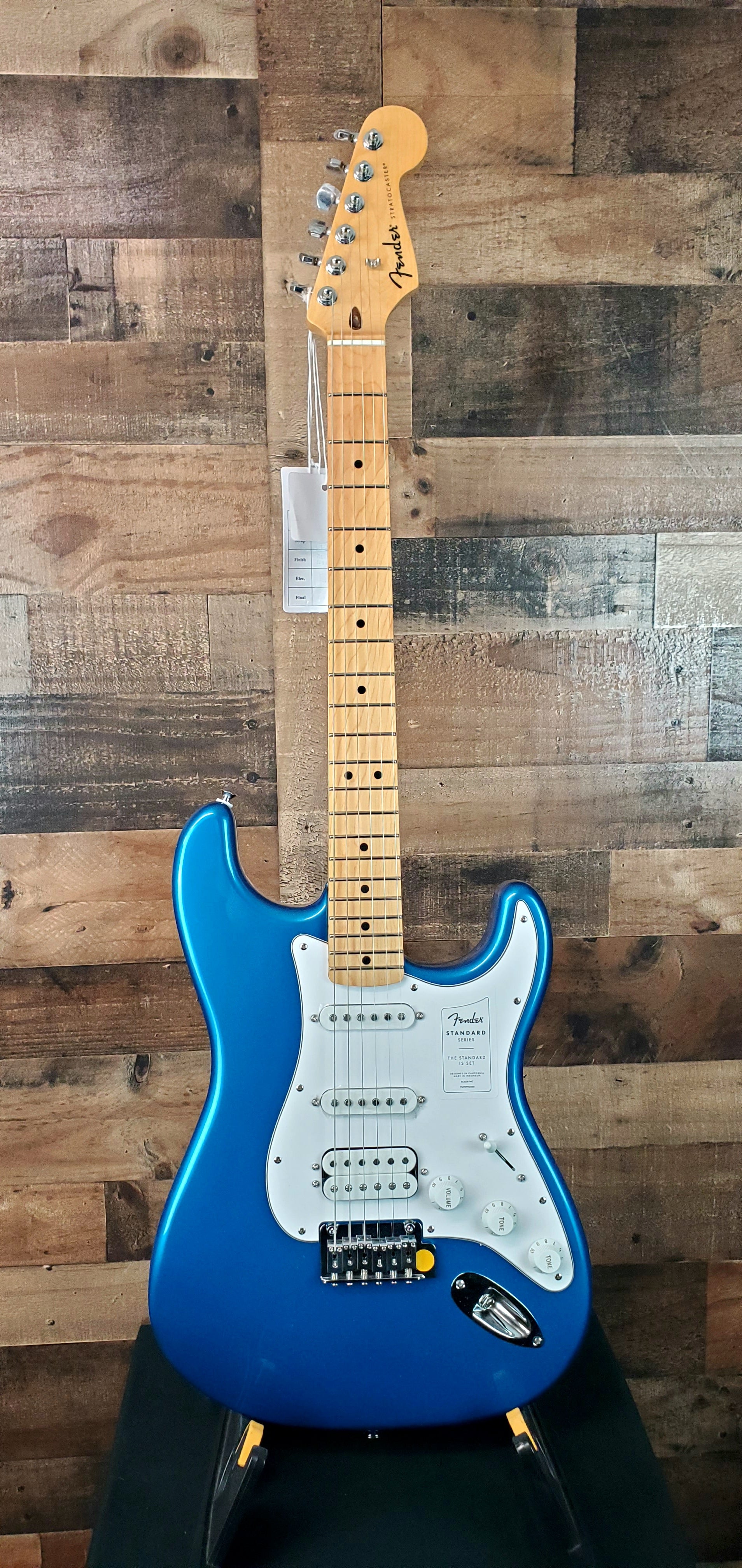 Fender Standard Stratocaster HSS Electric Guitar - Aqua Marine Metallic 889