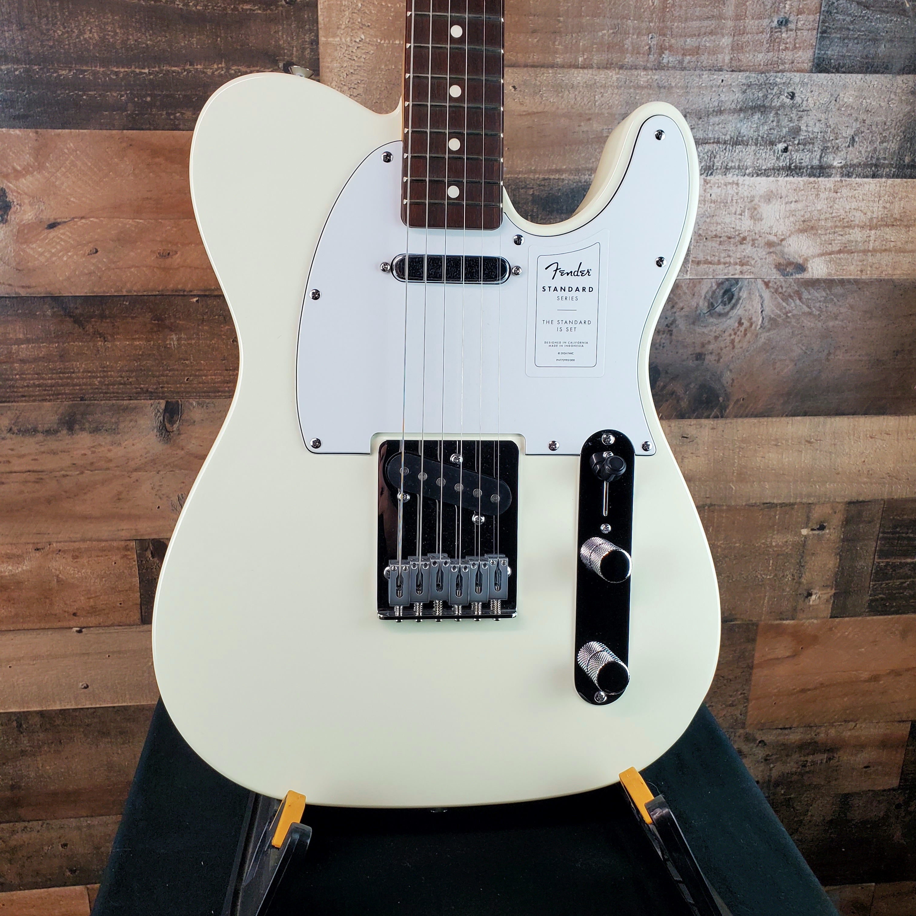 Fender Standard Telecaster Electric Guitar - Olympic White 744