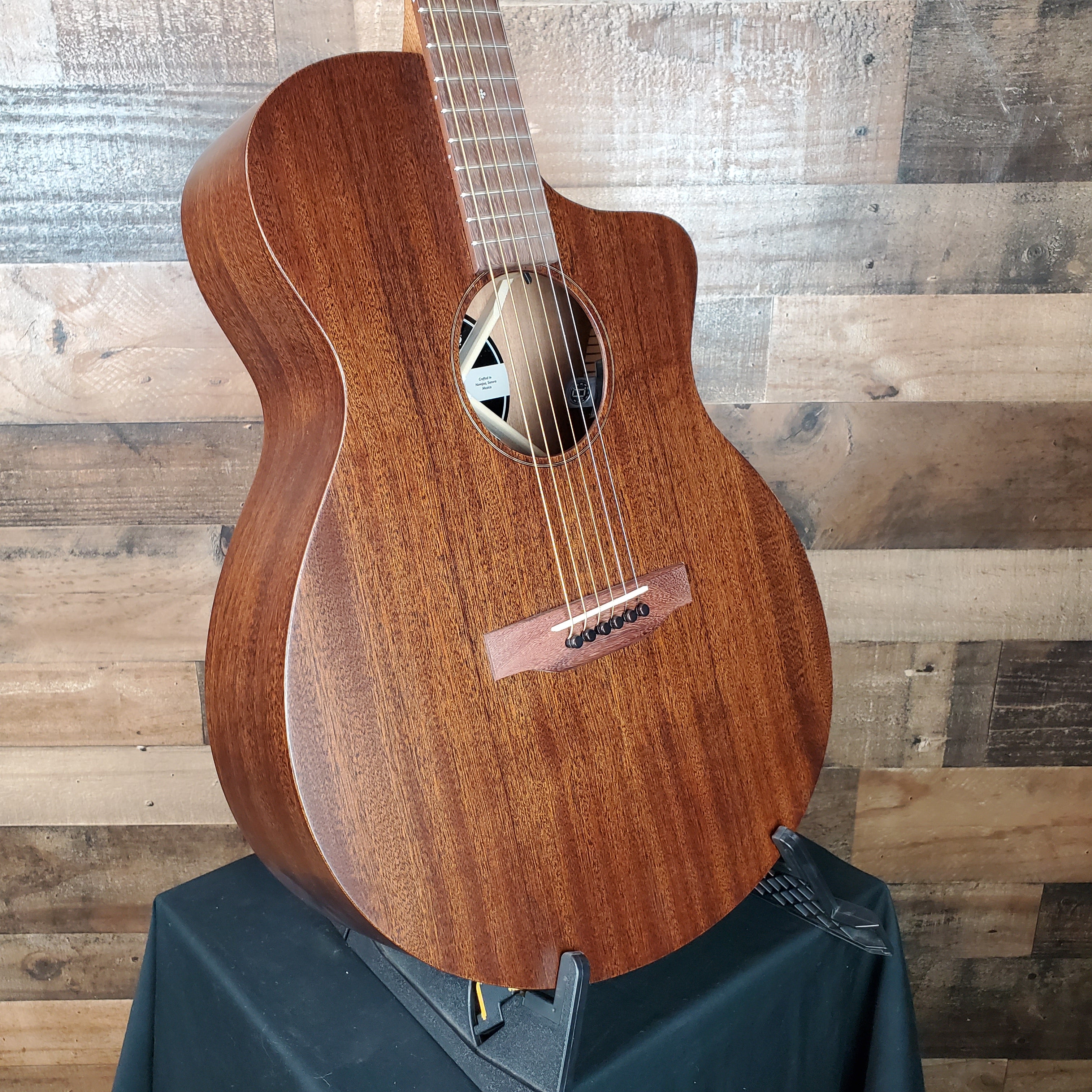 Martin Road Series SC-10E Modern, Sapele Satin Natural, #585