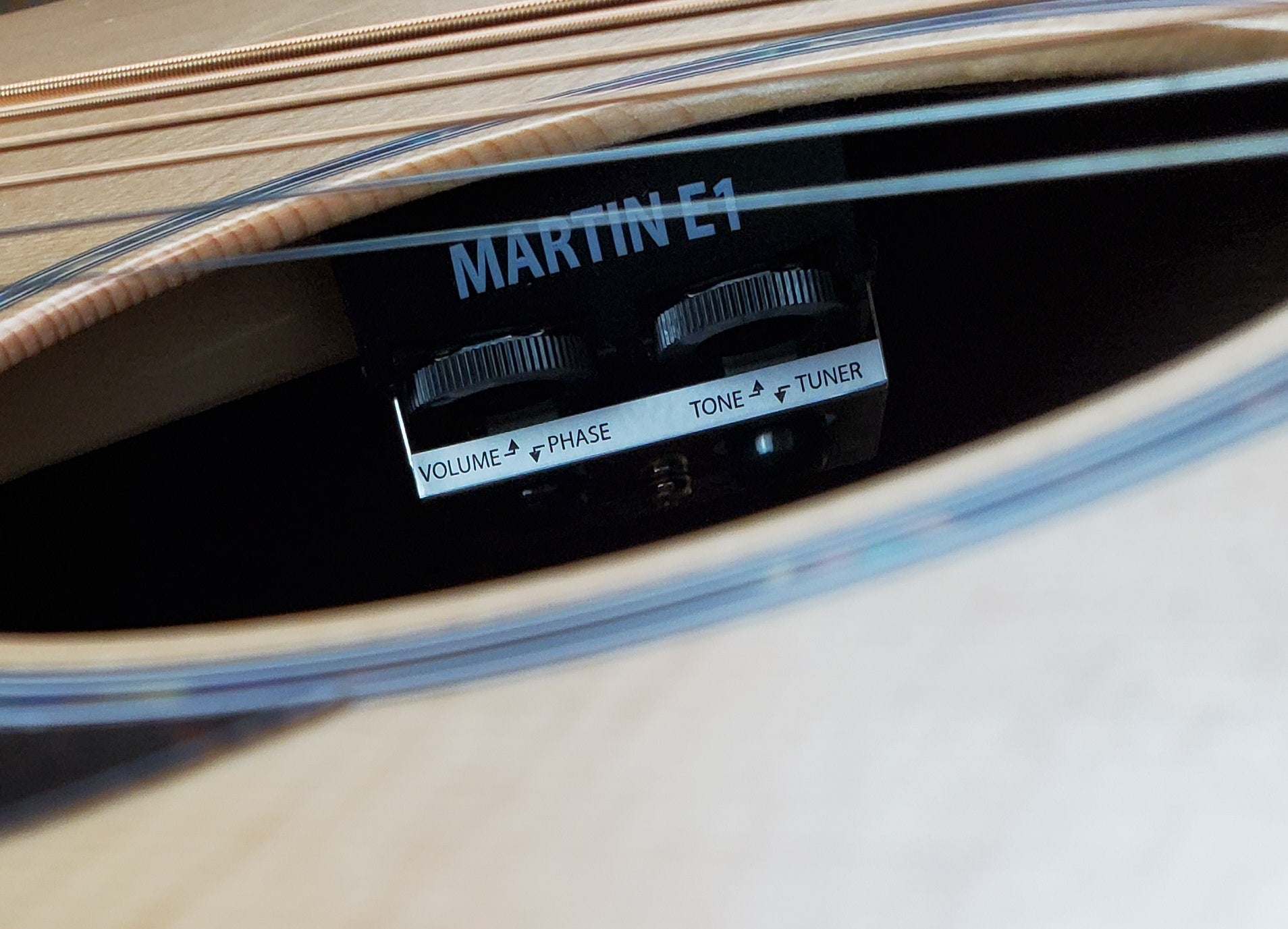 Martin Road Series SC-10E Modern, Natural Gloss, #699