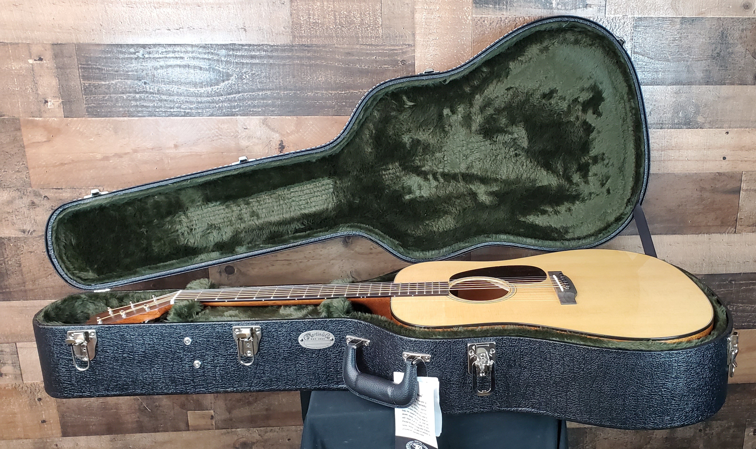 Martin Super D-18 Acoustic Guitar - Natural, Hardcase, Free Ship, 763