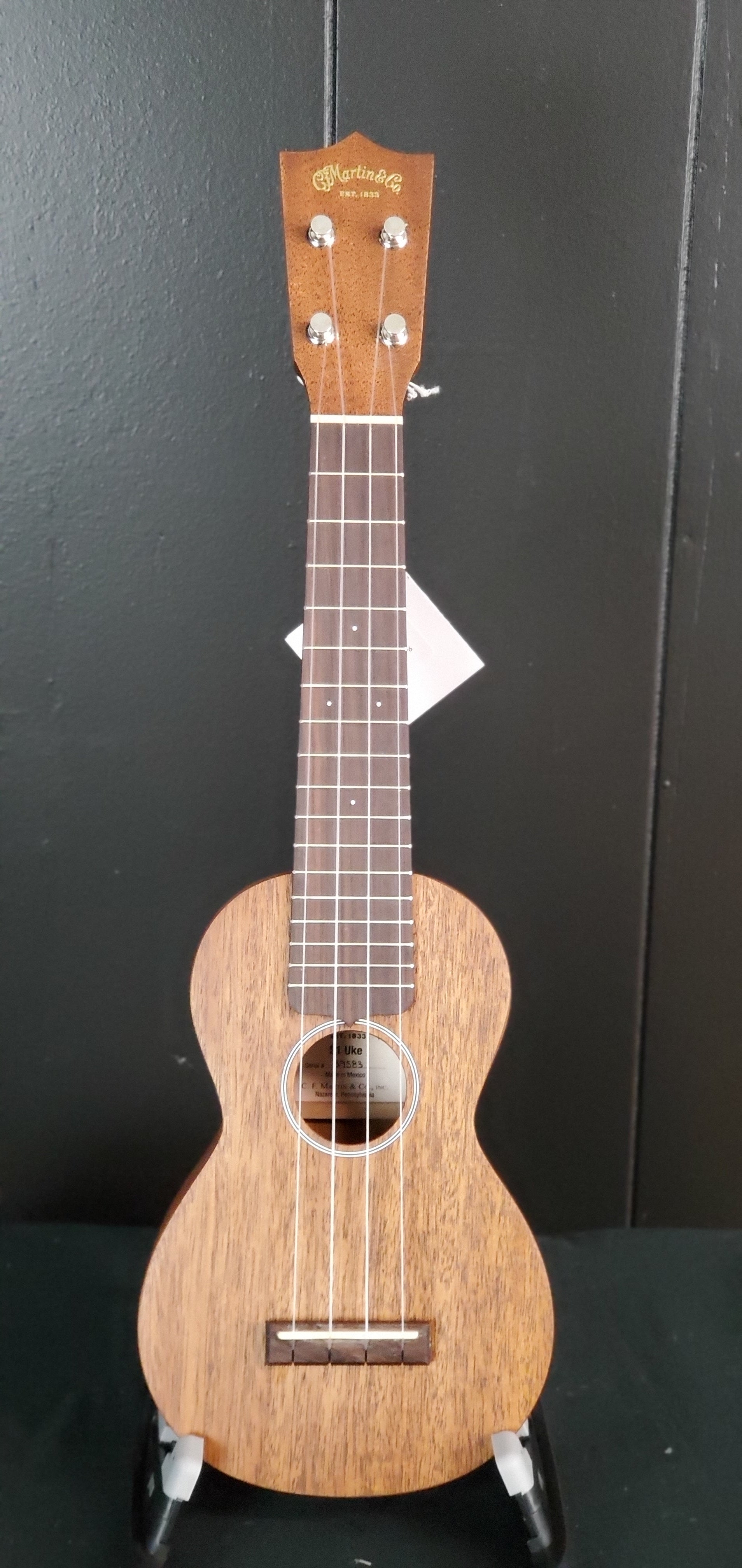 Martin S1 Soprano Ukulele - Natural Mahogany