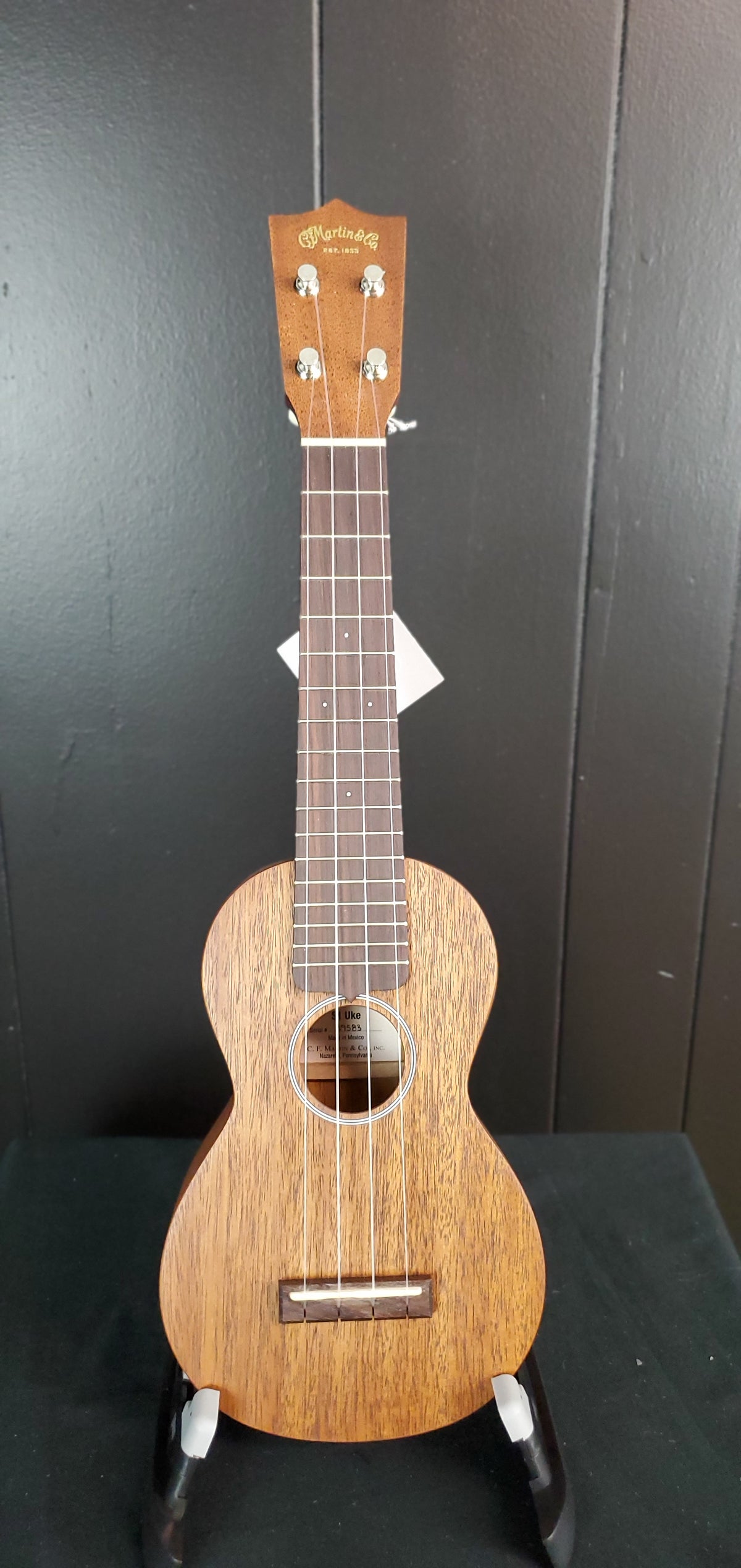 Martin S1 Soprano Ukulele - Natural Mahogany