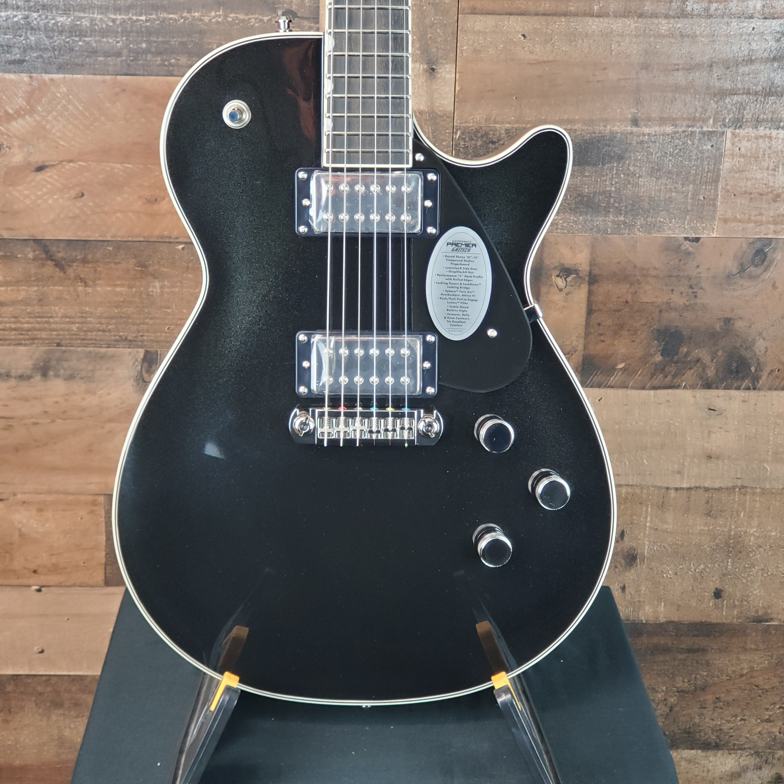 Gretsch Electromatic Premier Jet Electric Guitar - Onyx Storm 765