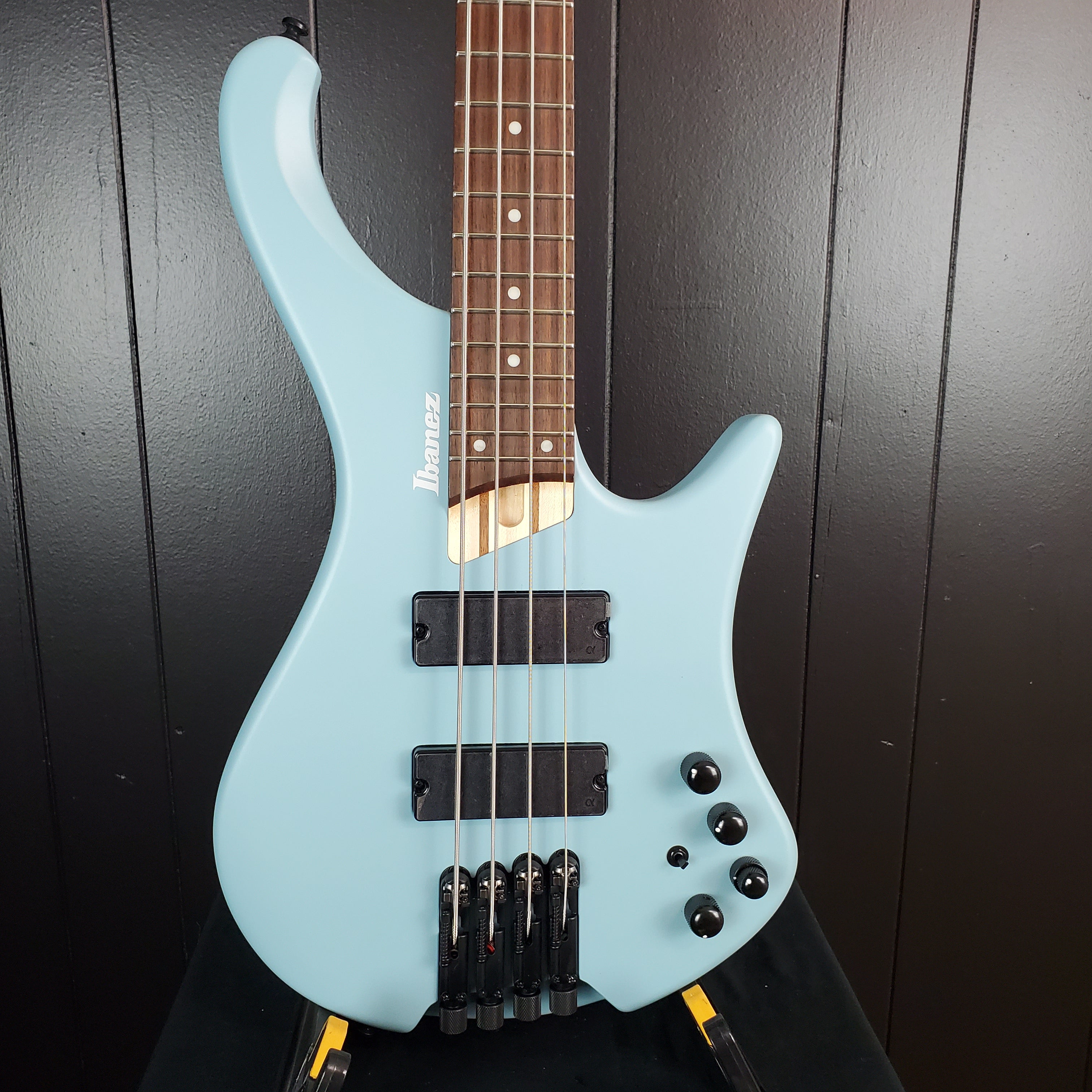 Ibanez Bass Workshop EHB600 Electric Bass Guitar - Purist Blue Matte, #395