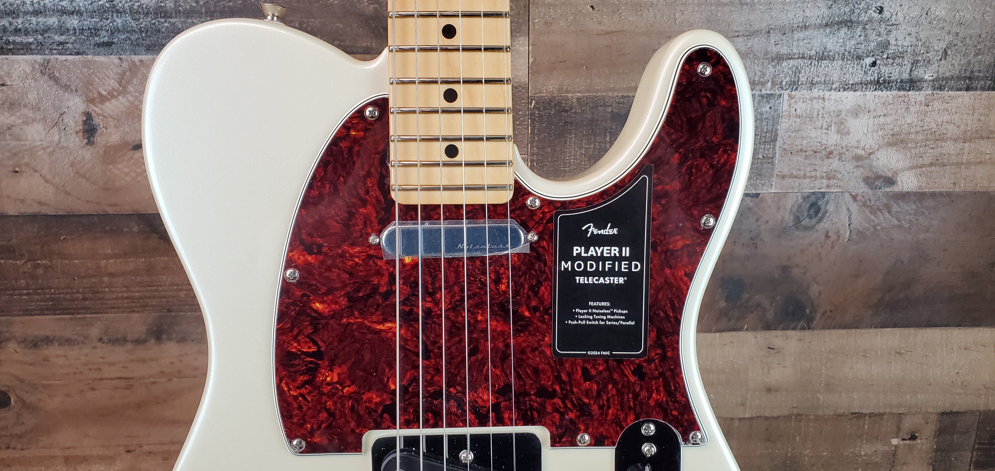 Fender Player II Modified Telecaster Olympic Pearl