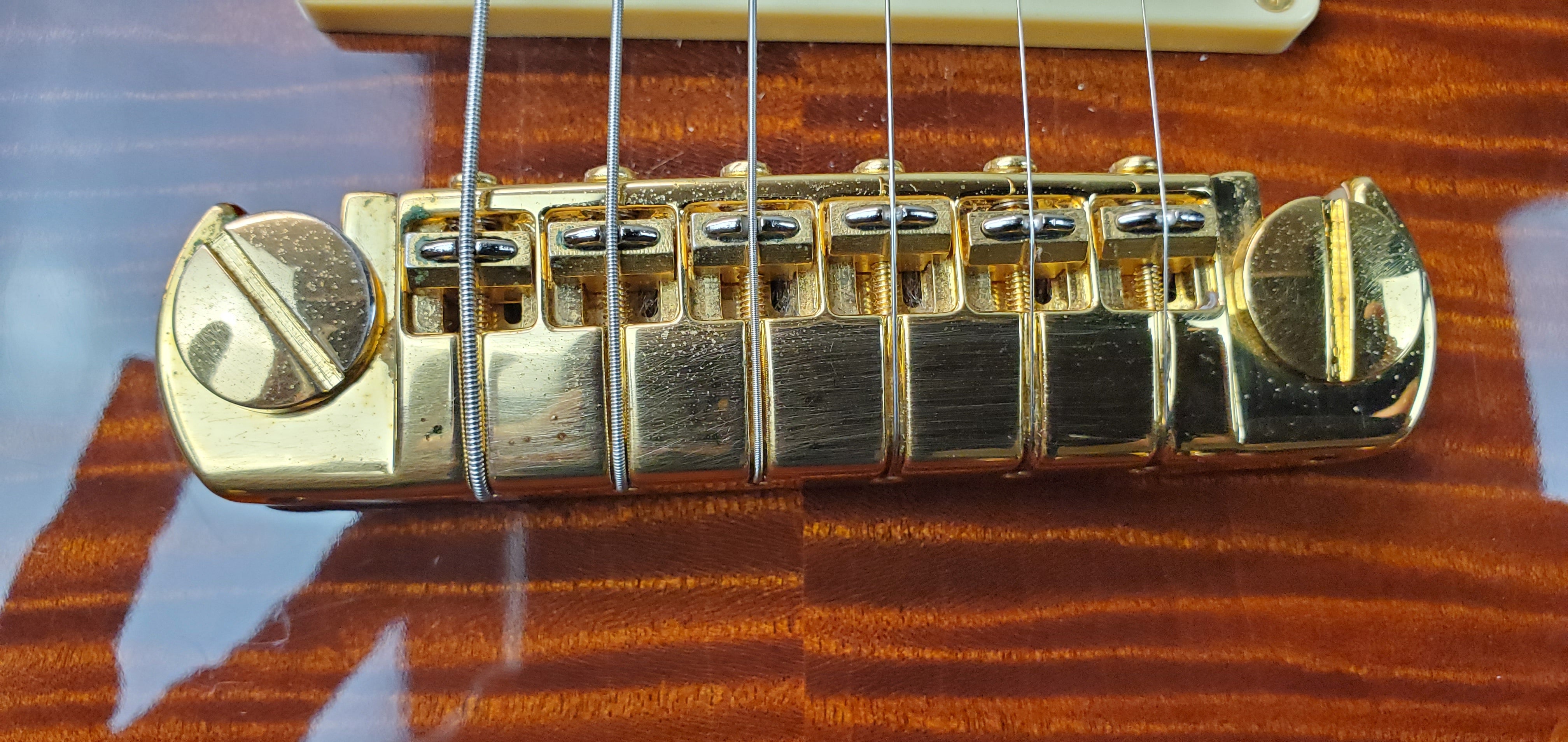 PRS Artist Hollowbody II 2004 Piezo Violin Amber