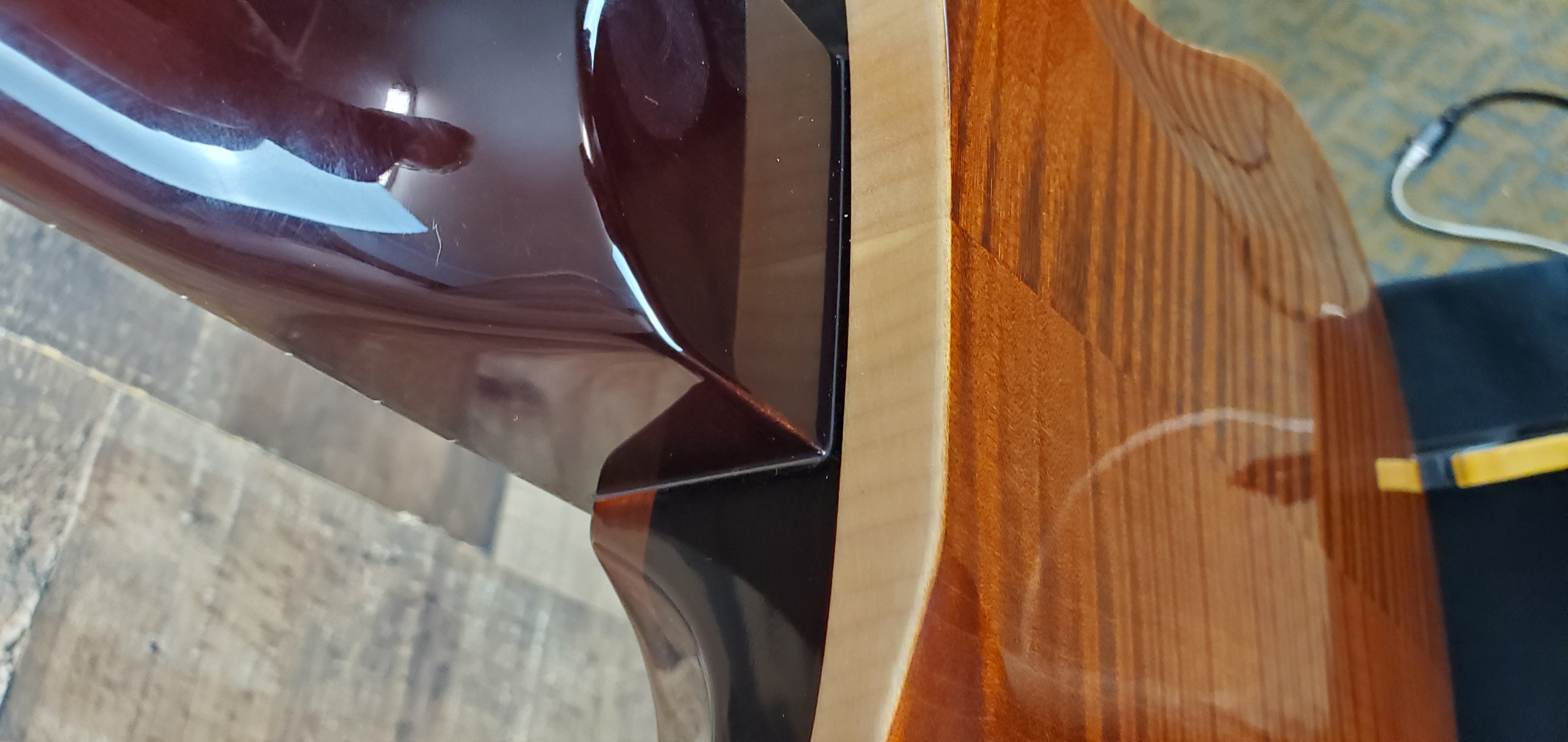 PRS Artist Hollowbody II 2004 Piezo Violin Amber
