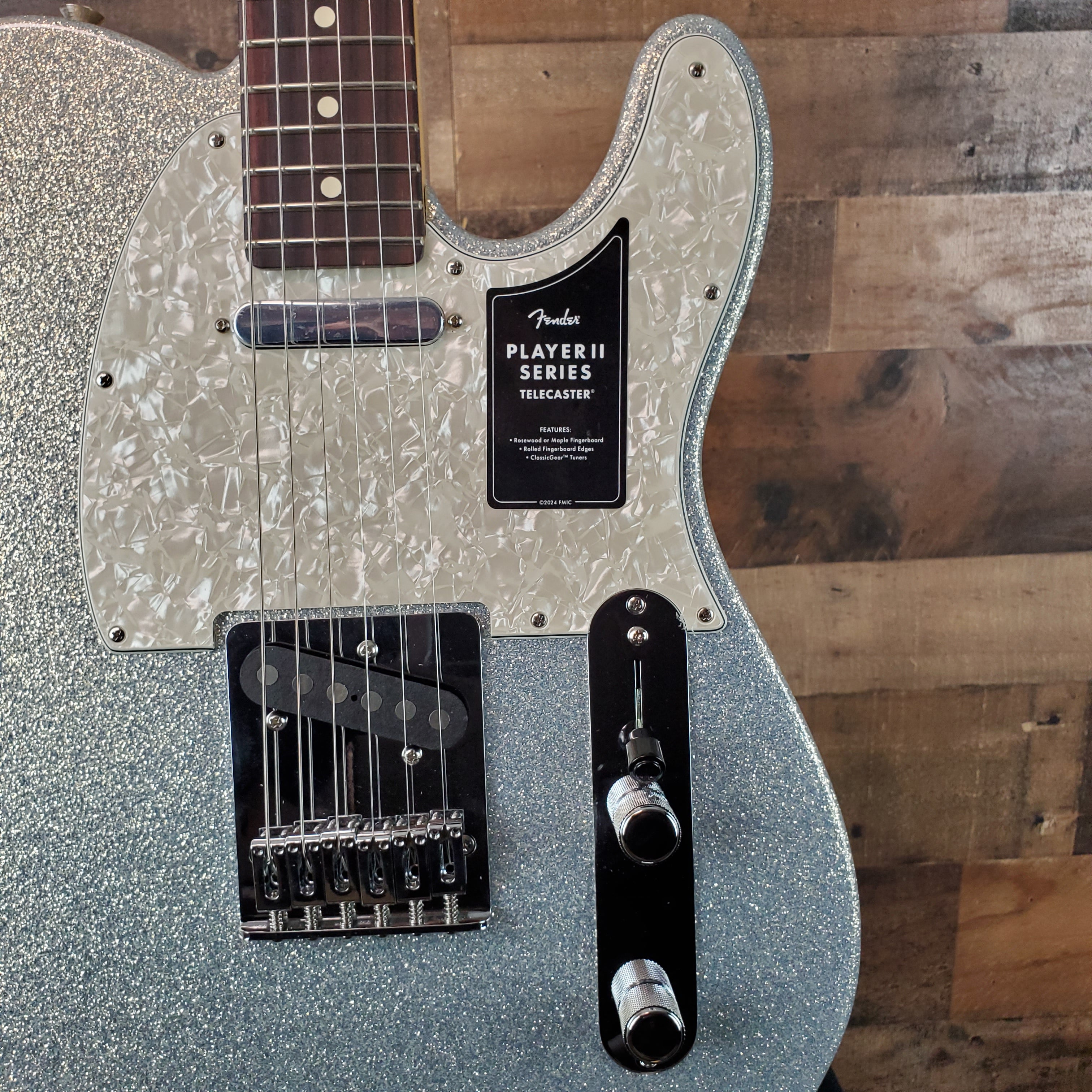 Fender 75th Anniversary Player II Telecaster  Diamond Dust Sparkle