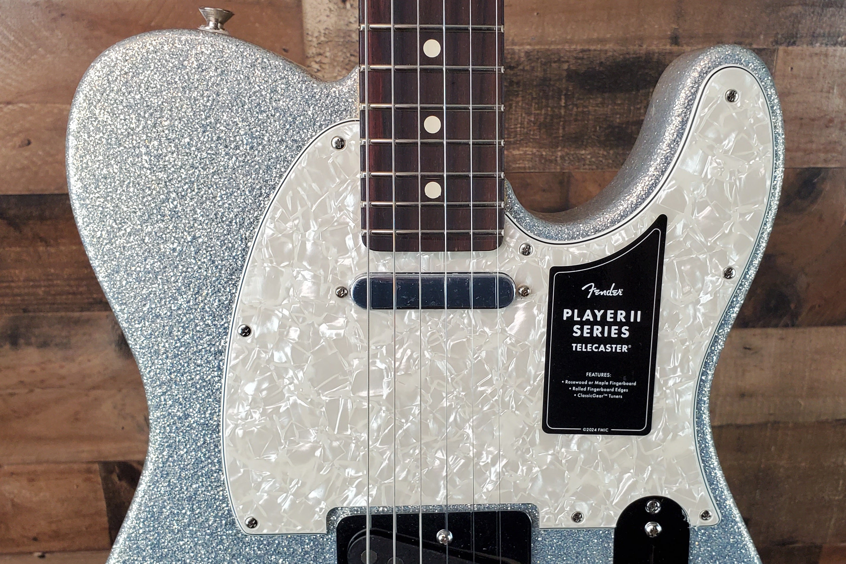 Fender 75th Anniversary Player II Telecaster  Diamond Dust Sparkle