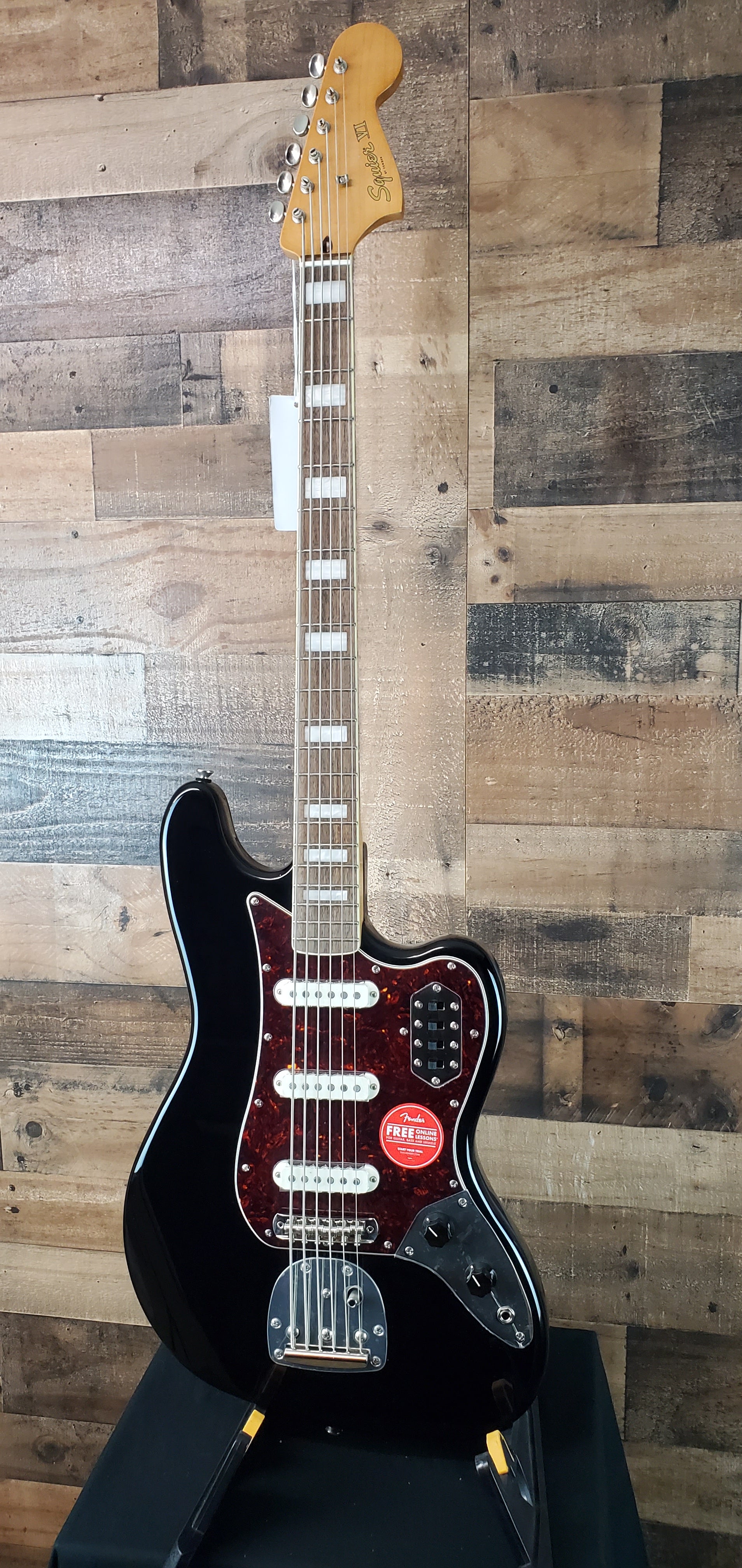 Squier Classic Vibe Bass VI Guitar - Black