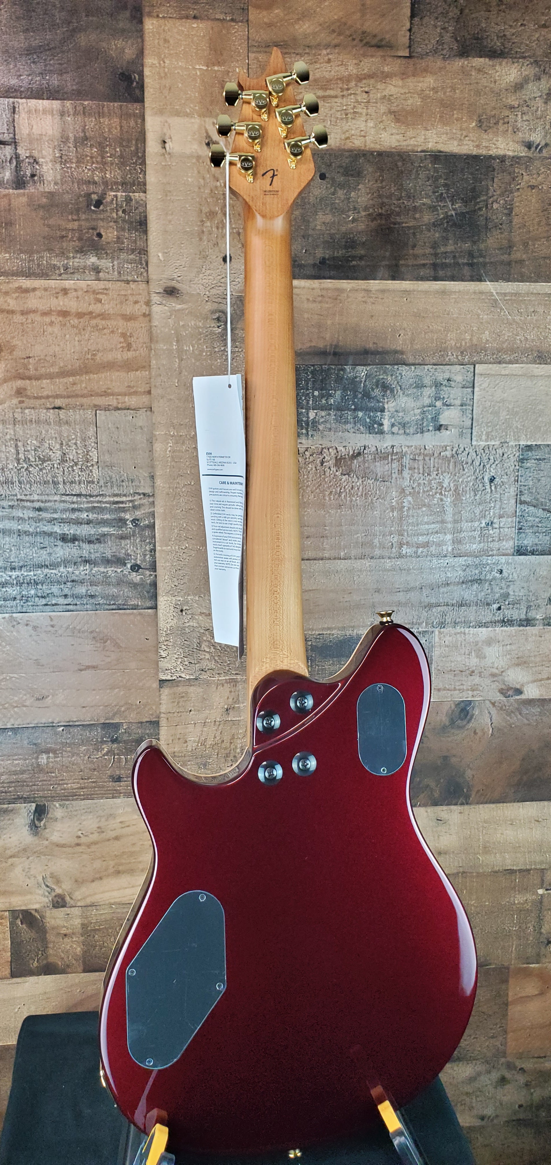 EVH Wolfgang Special Tune O Matic Oxblood