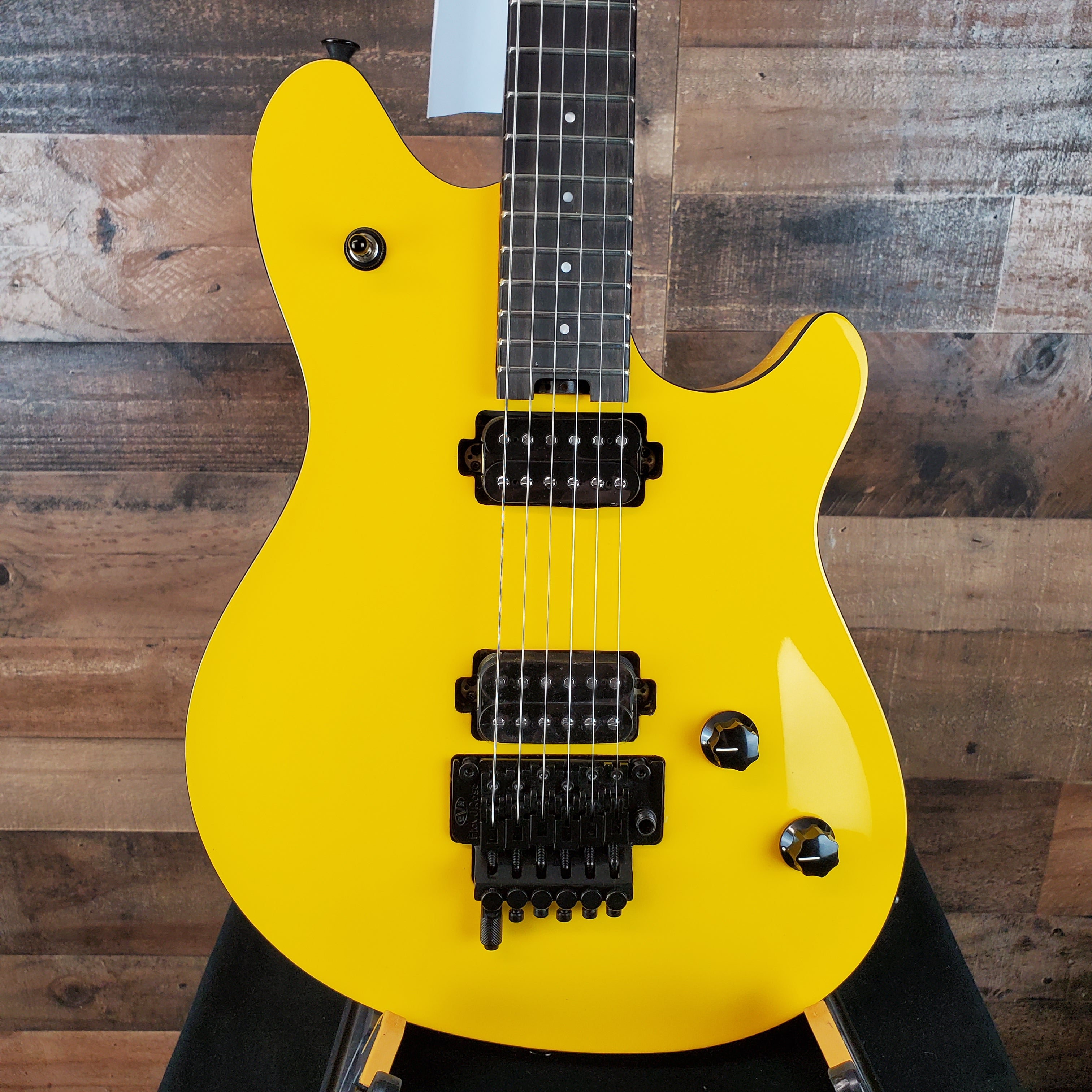 EVH Wolfgang Special Electric Guitar Caution Yellow