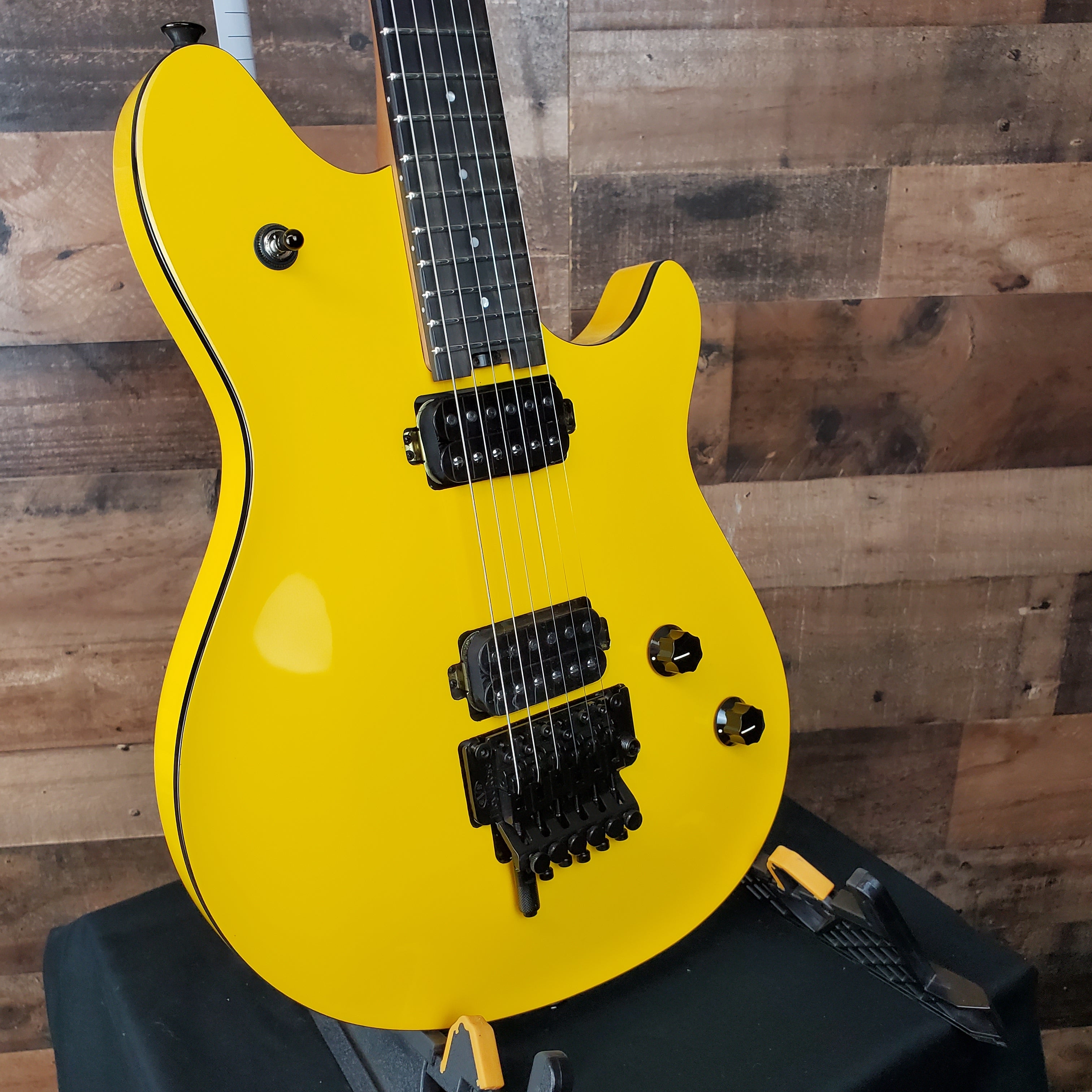 EVH Wolfgang Special Electric Guitar Caution Yellow