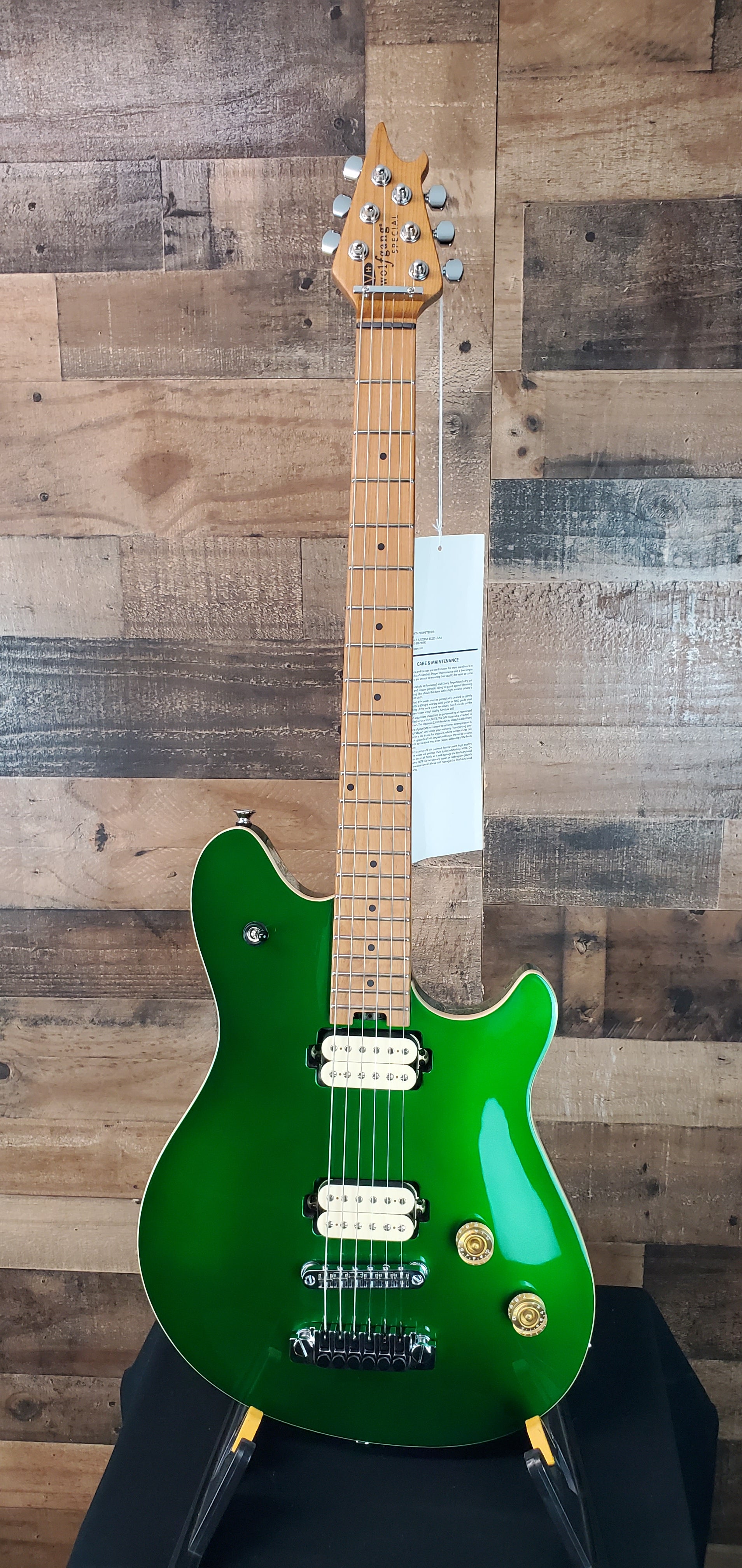 EVH Wolfgang Special TOM Kandy Green