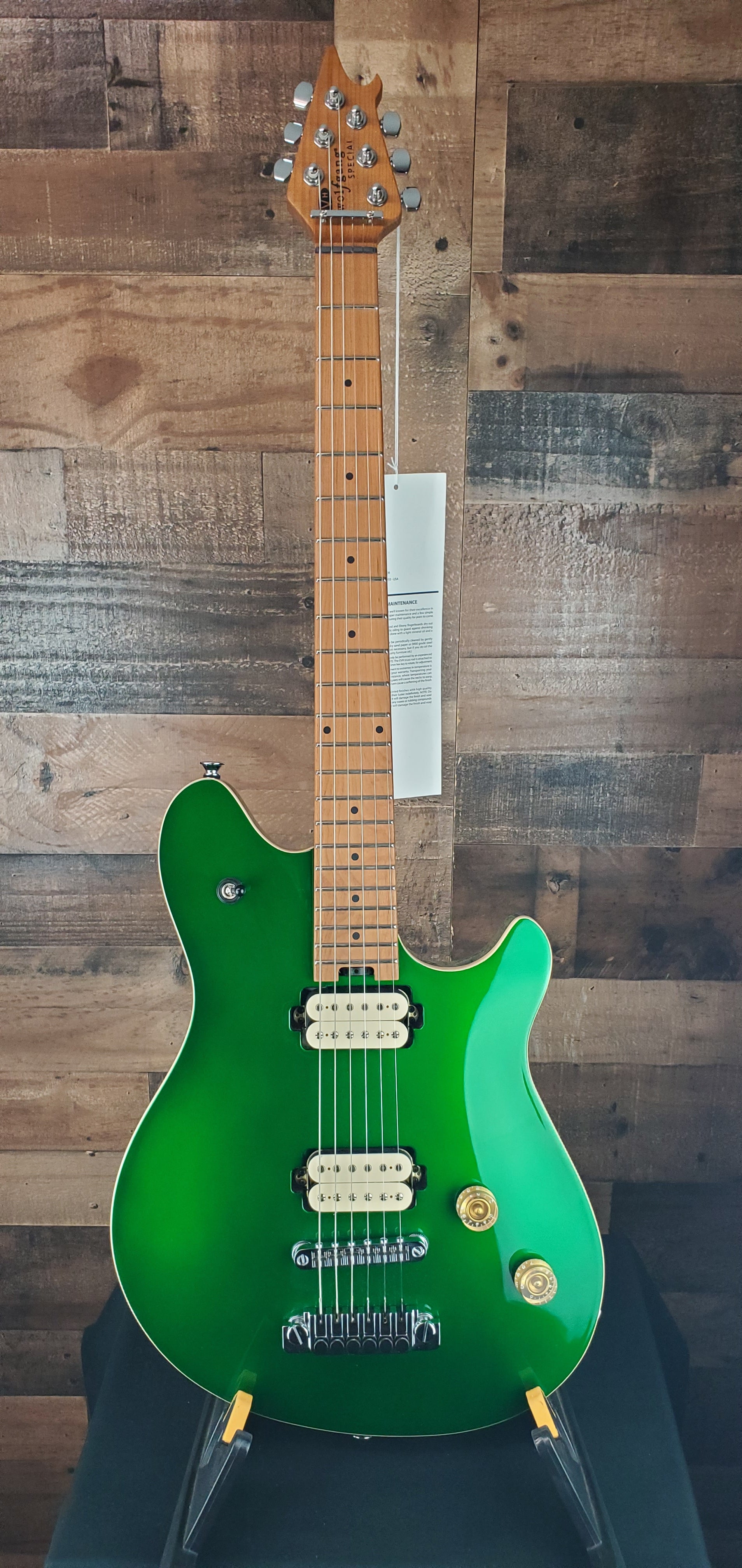 EVH Wolfgang Special TOM Kandy Green
