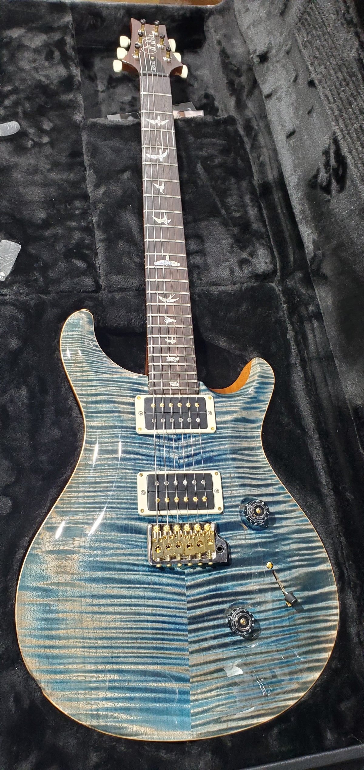 PRS Custom 24 10-Top Carroll Blue