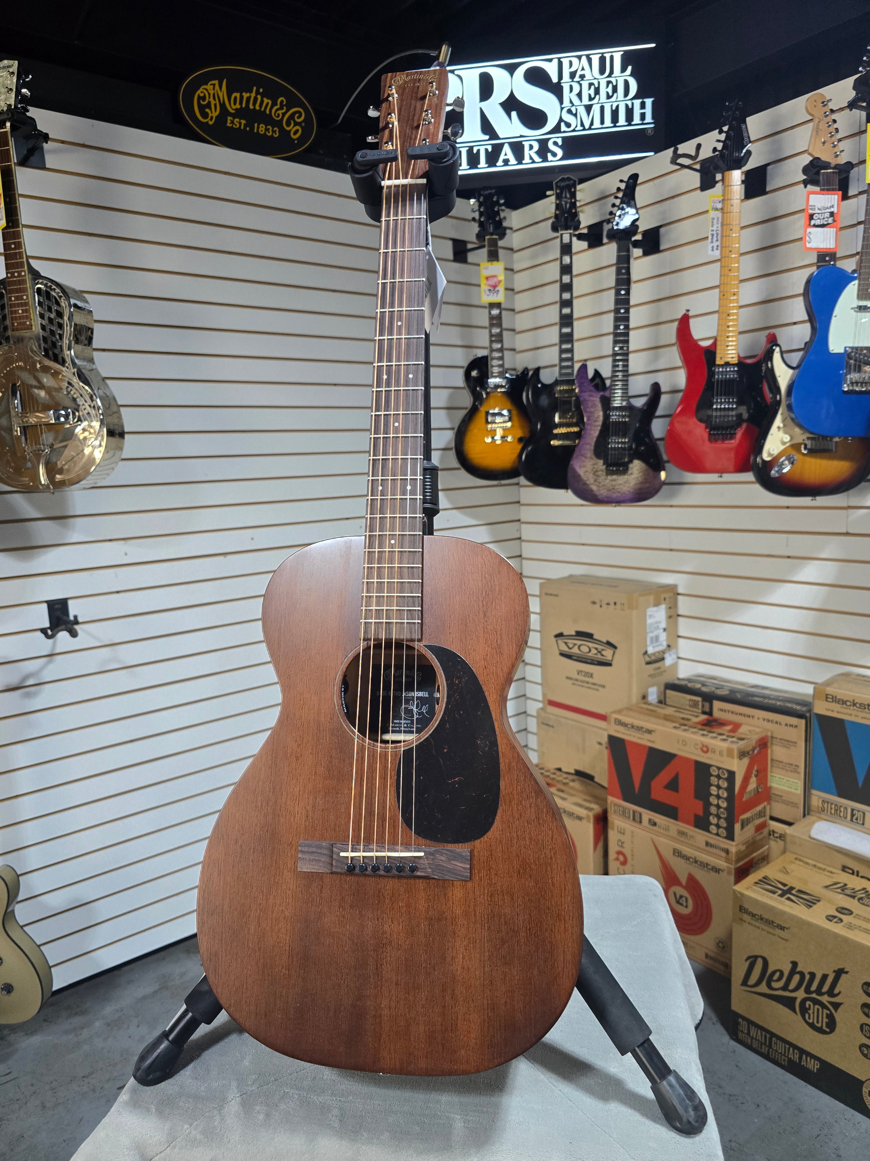 Martin 0-10E Retro Jason Isbell Dark Mahogany