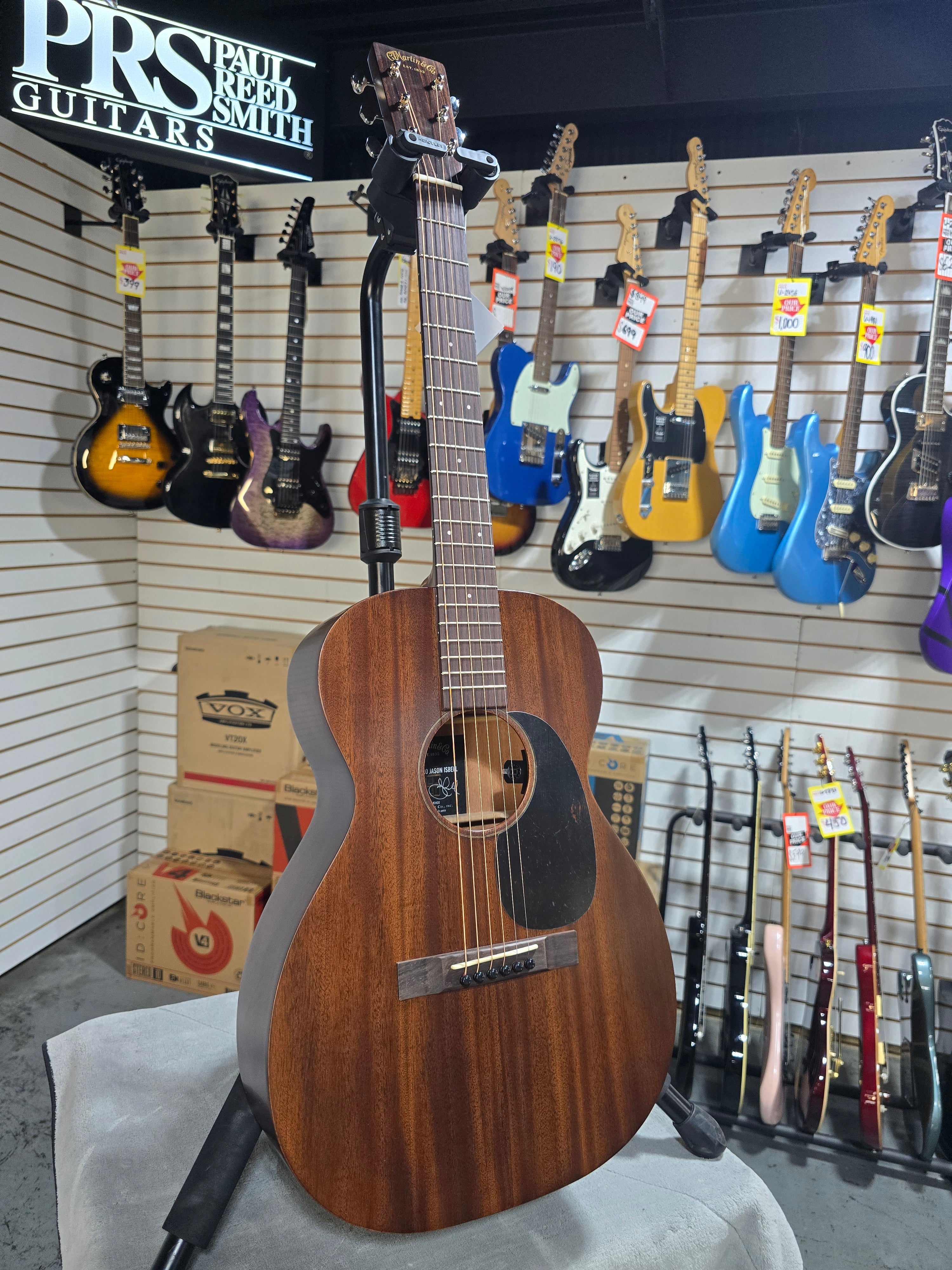 Martin 0-10E Retro Jason Isbell Dark Mahogany