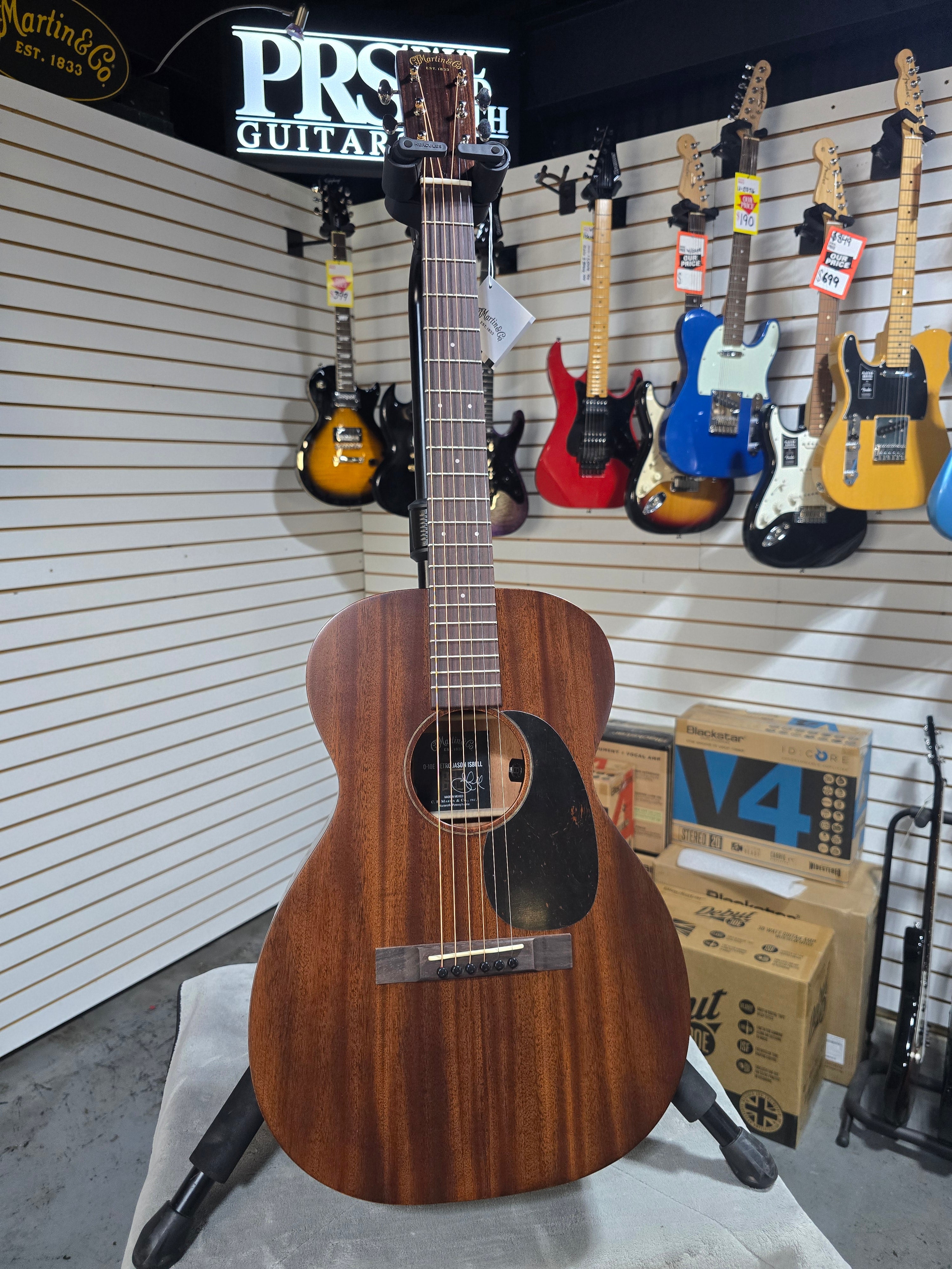 Martin 0-10E Retro Jason Isbell Dark Mahogany