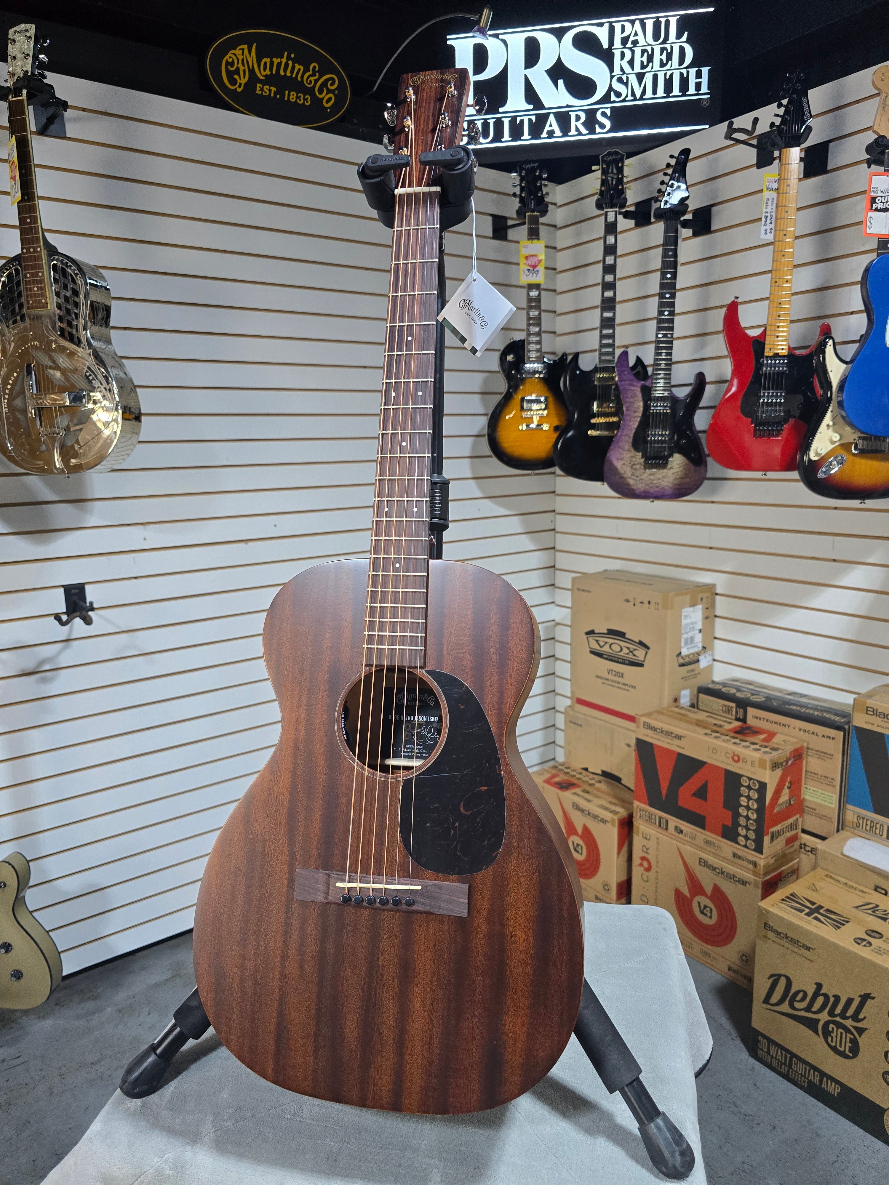Martin 0-10E Retro Jason Isbell Dark Mahogany