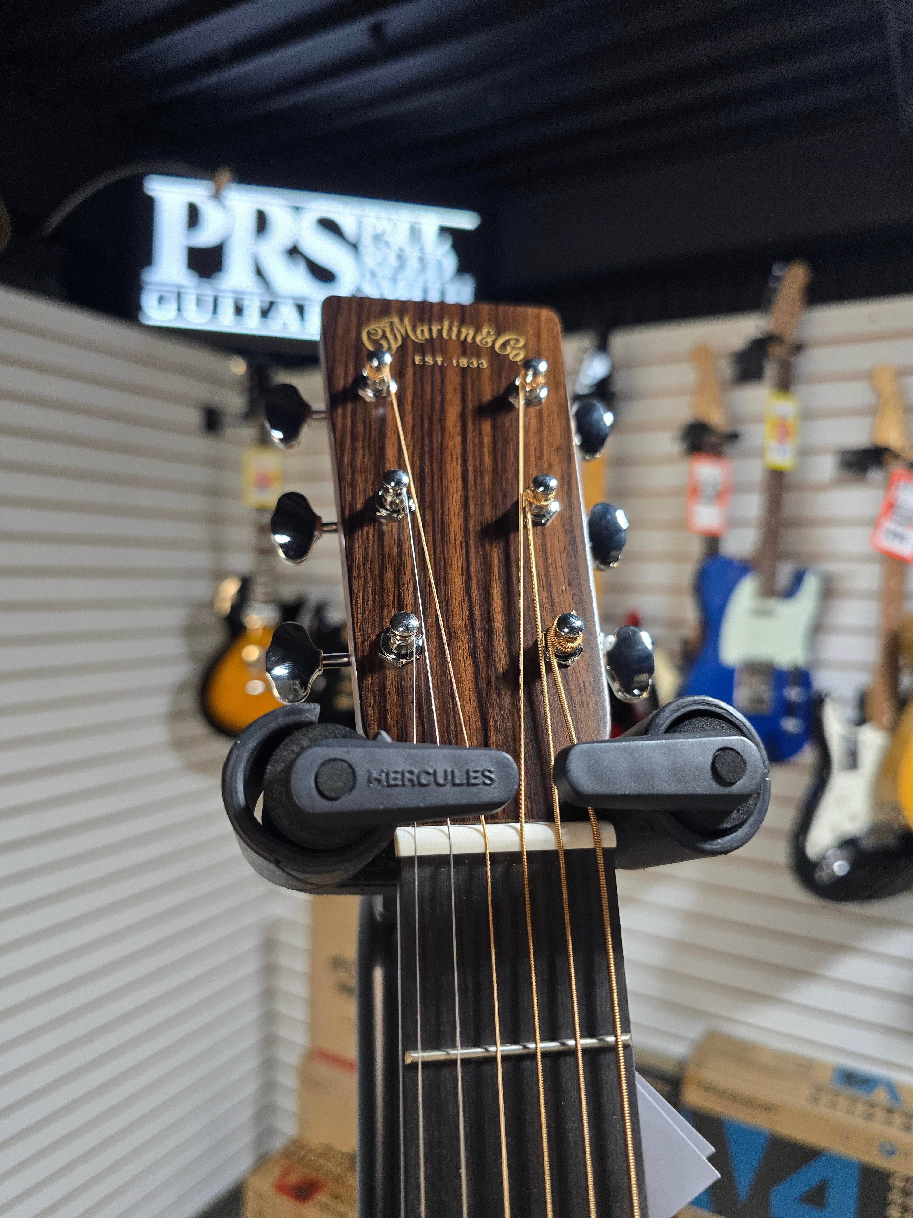 Martin Super D-18 Left Handed Acoustic Guitar Natural
