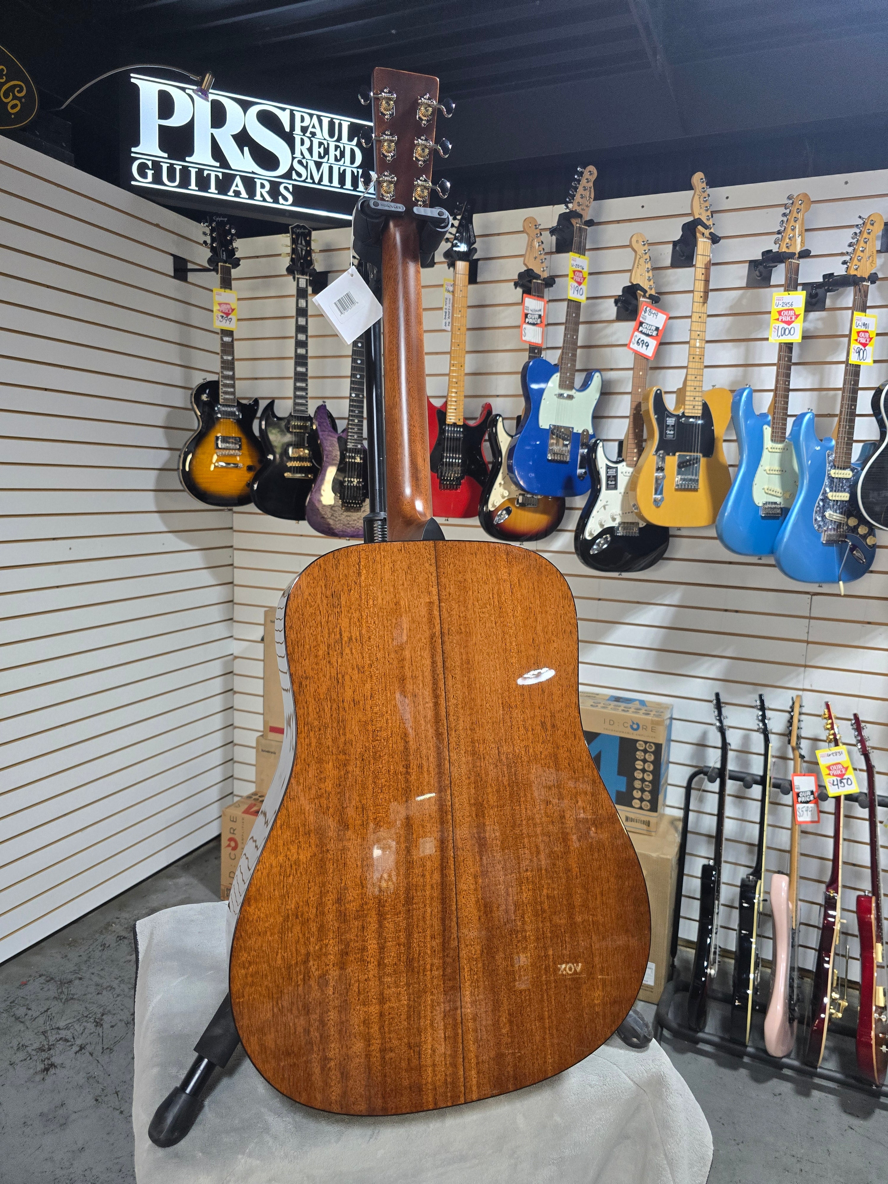 Martin Super D-18 Left Handed Acoustic Guitar Natural
