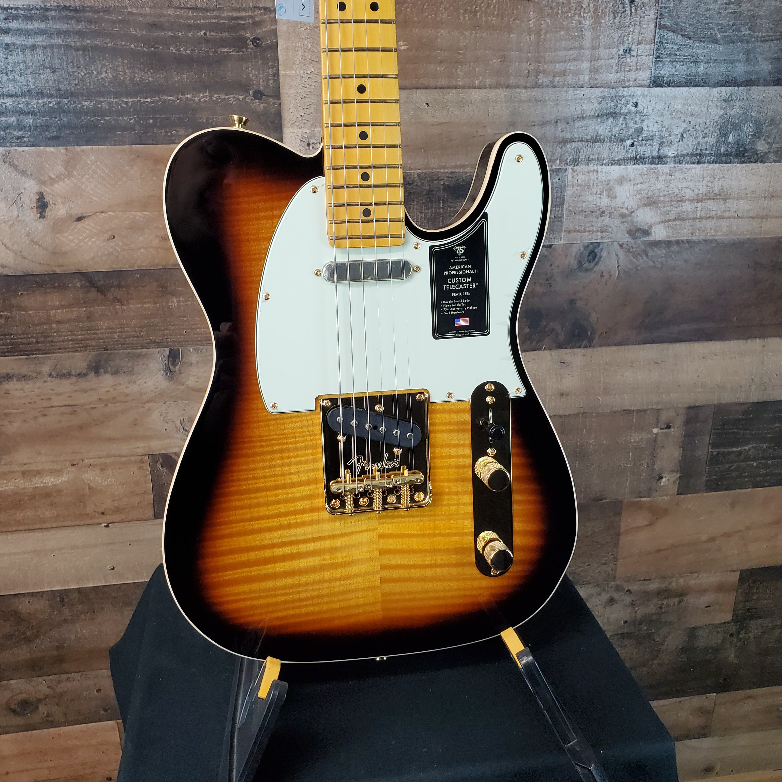 Fender 75th Anniversary American Professional II Custom Telecaster 2-color Sunburst