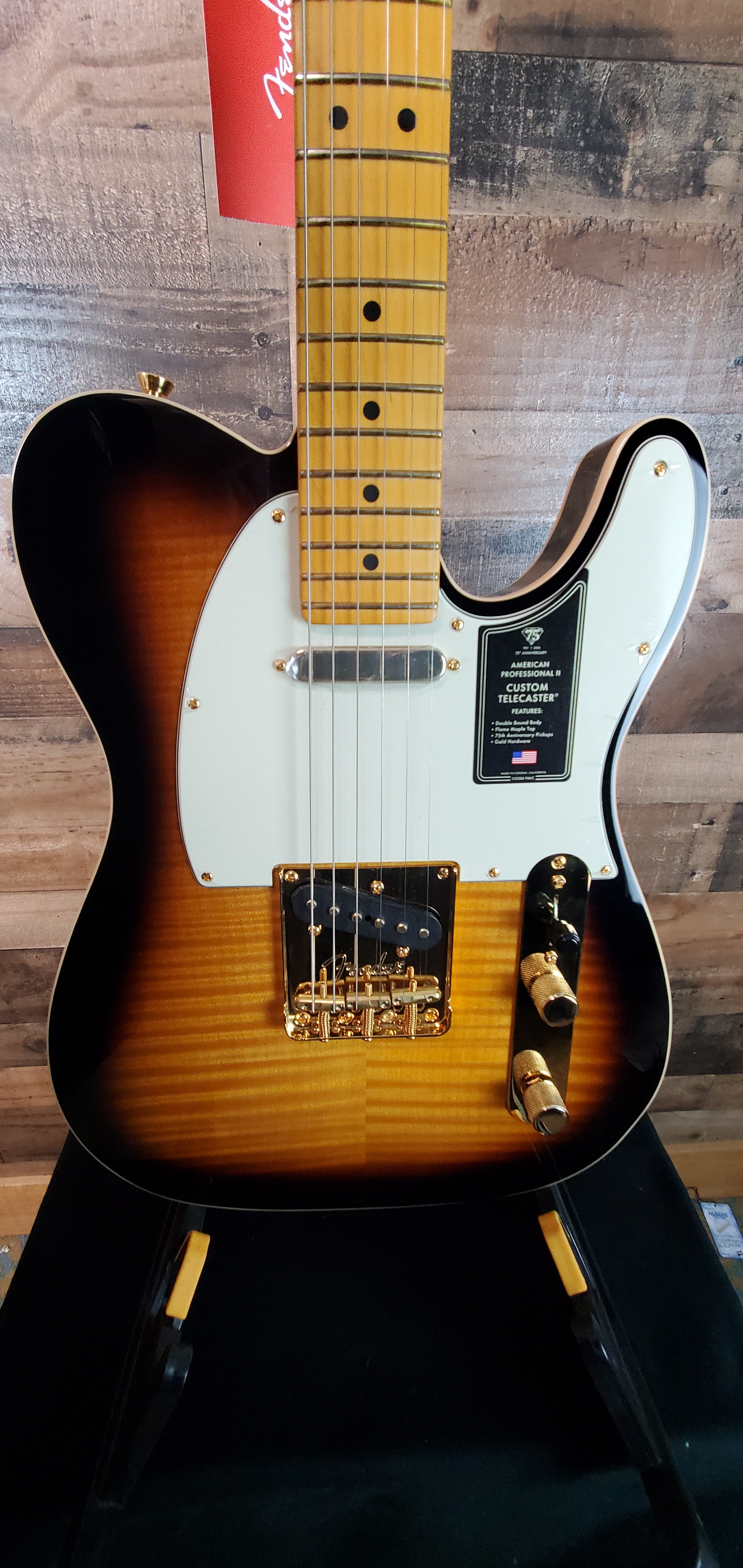 Fender 75th Anniversary American Professional II Custom Telecaster 2-color Sunburst