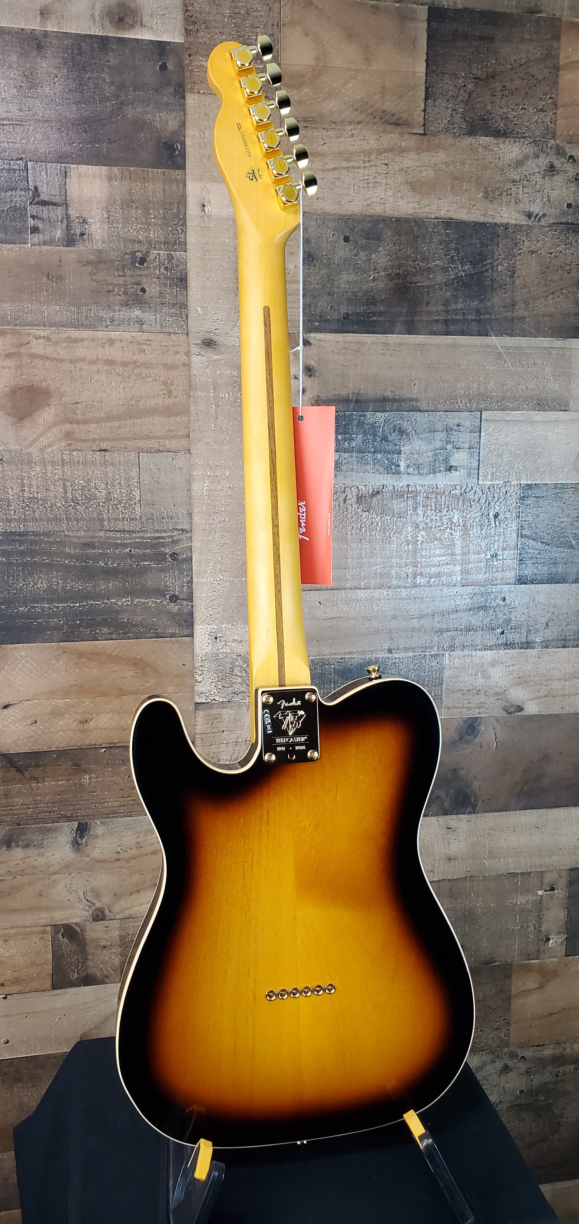 Fender 75th Anniversary American Professional II Custom Telecaster 2-color Sunburst
