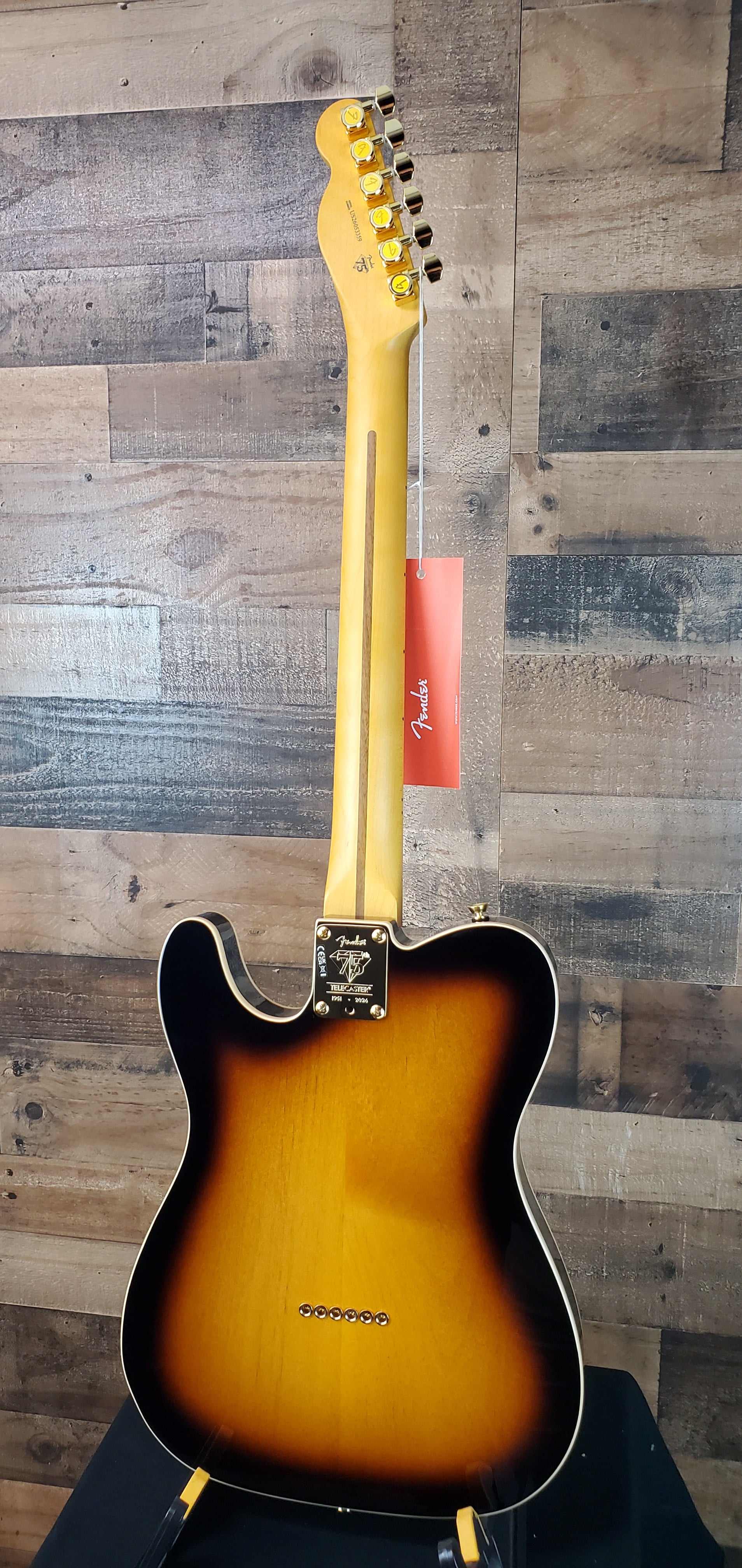 Fender 75th Anniversary American Professional II Custom Telecaster 2-color Sunburst
