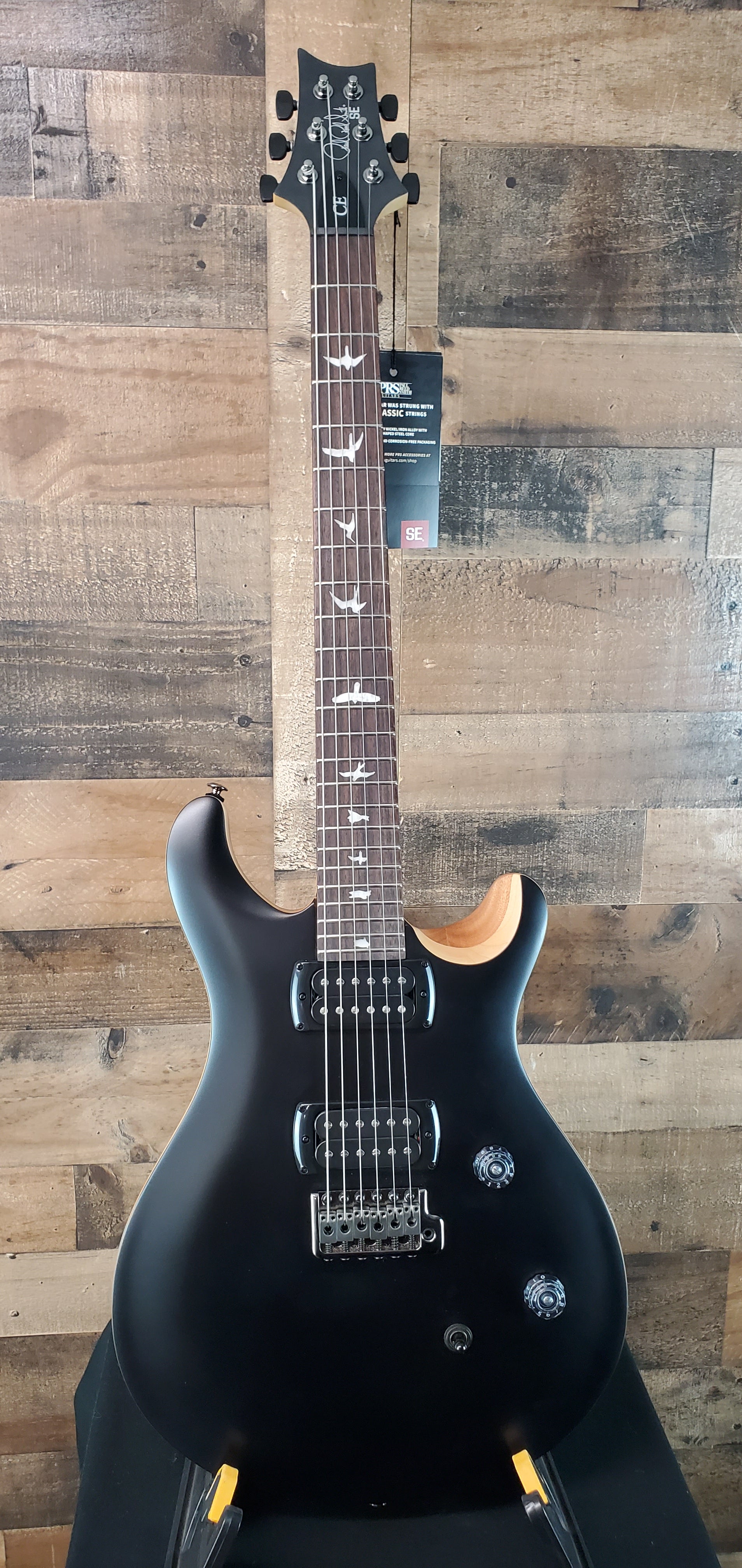 PRS SE CE 24 Black Top C&M Music Exclusive