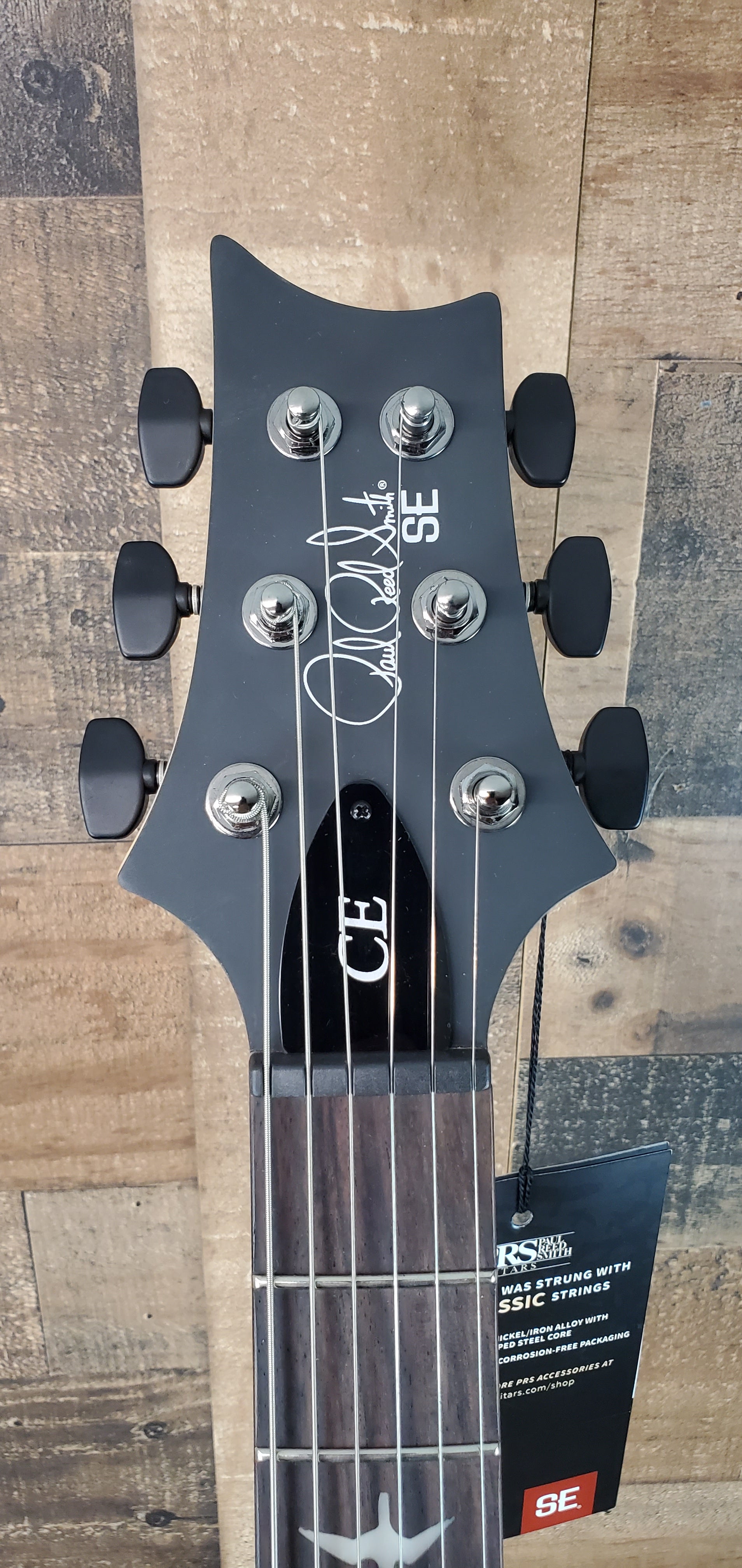 PRS SE CE 24 Black Top C&M Music Exclusive